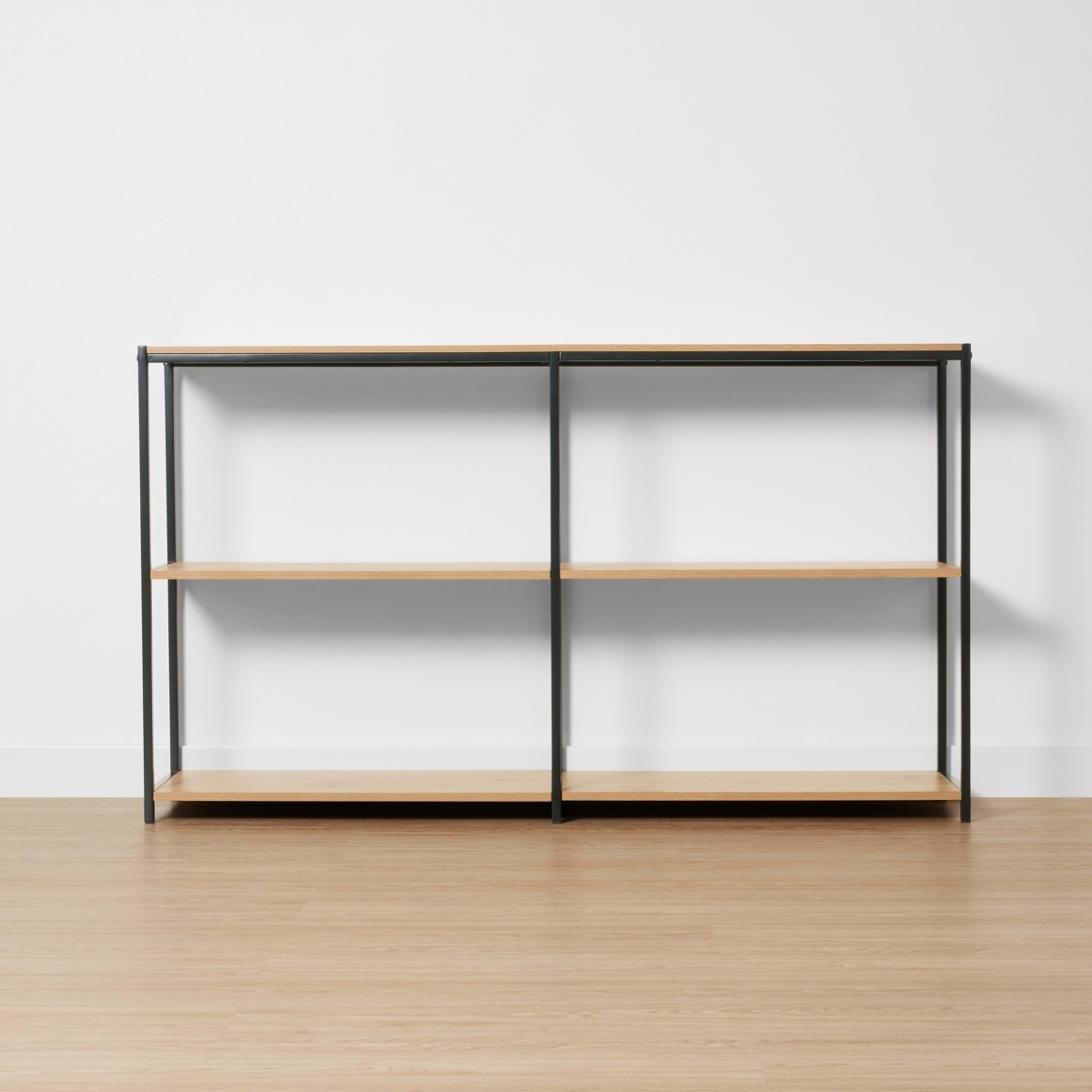3 Blake 3 Tier Long Book Storage Unit, 3 of 10