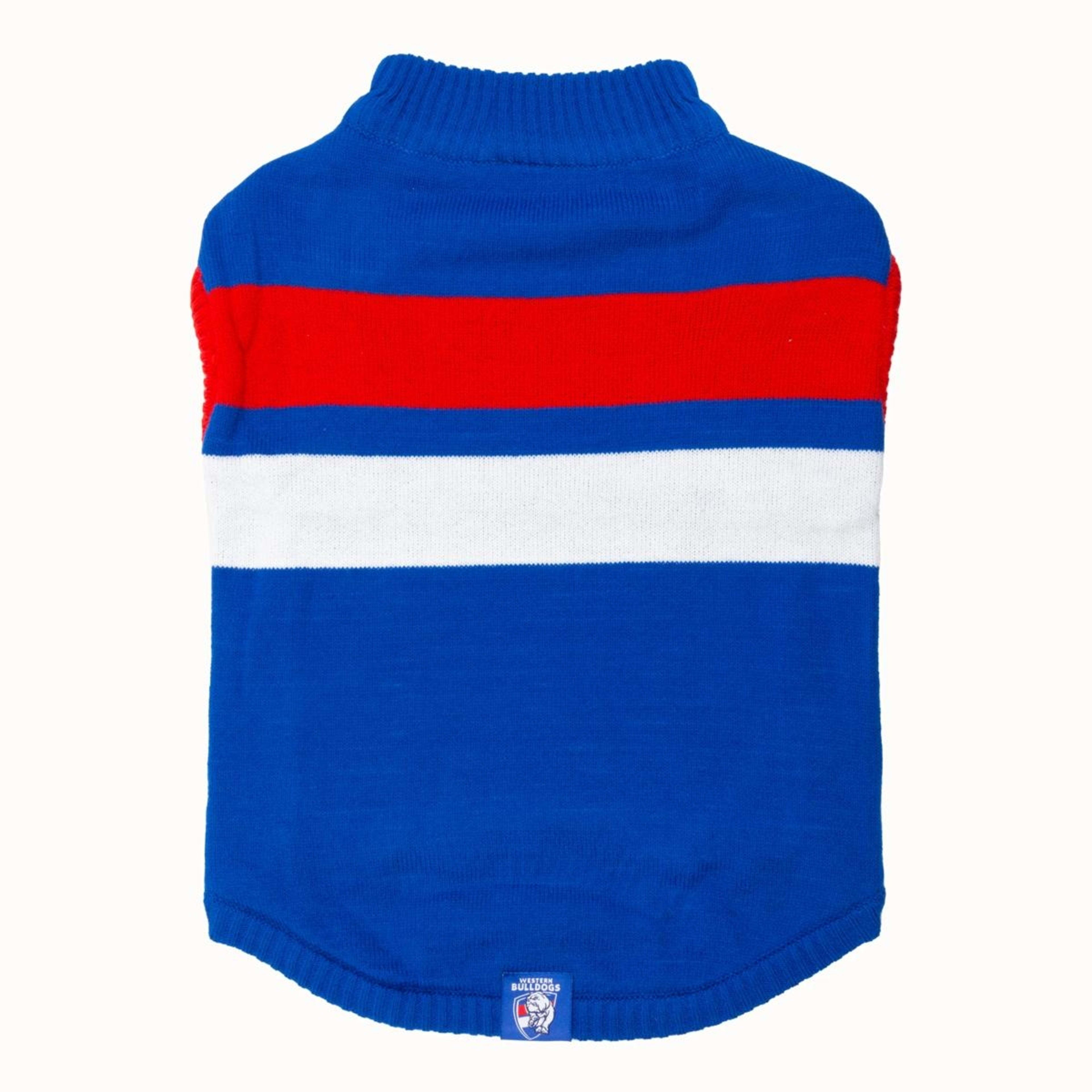 1 AFL Western Bulldogs Pet Jumper - Medium