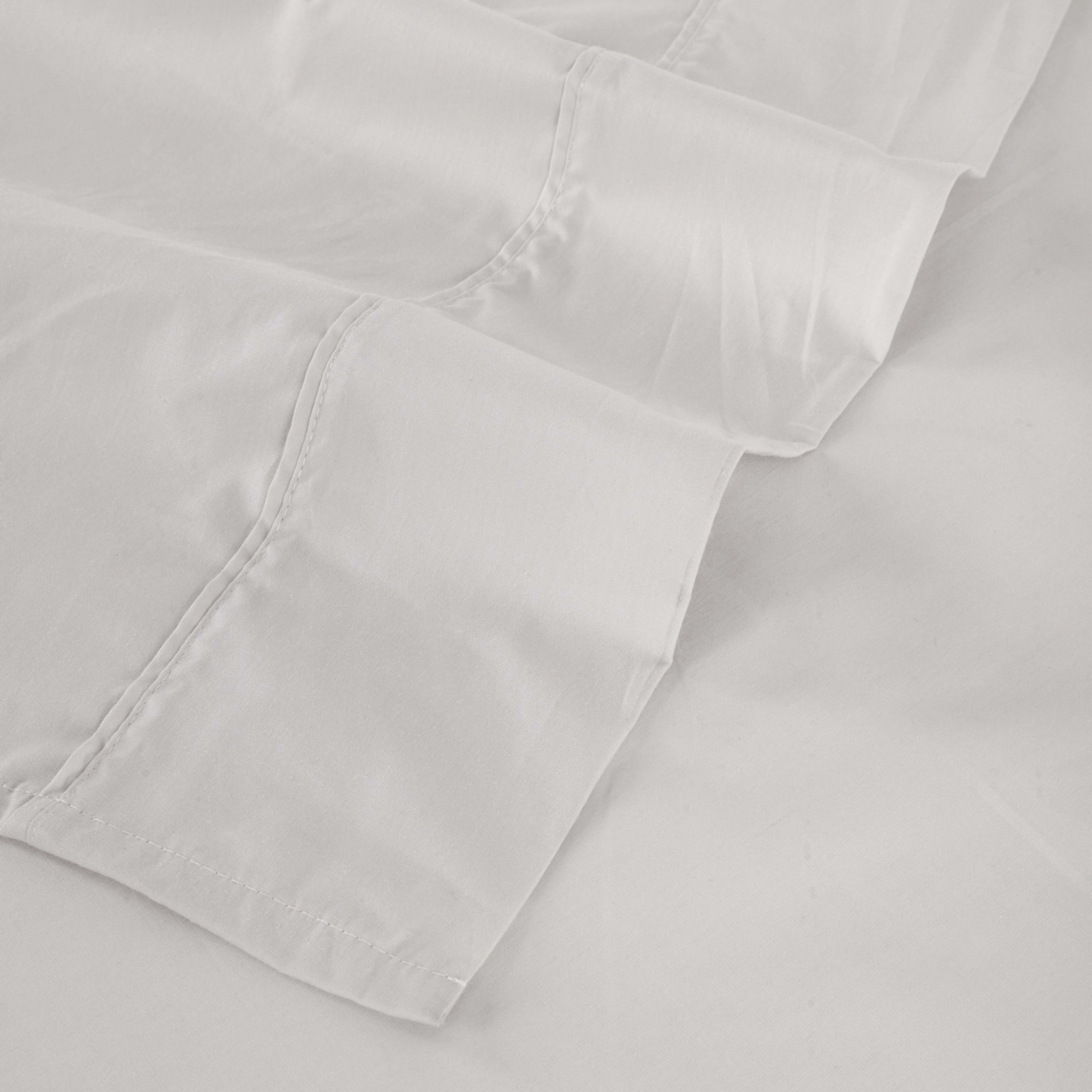 250 Thread Count Cotton Rich Sheet Set - King Bed, Oatmeal - Kmart NZ