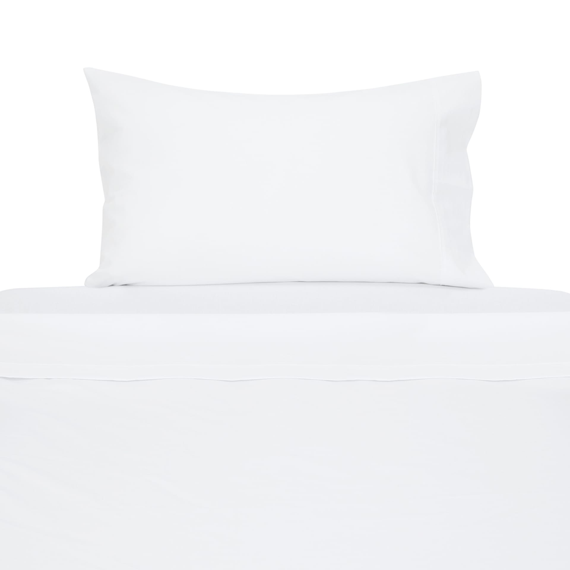 180 Thread Count Sheet Set Single Bed, White Kmart