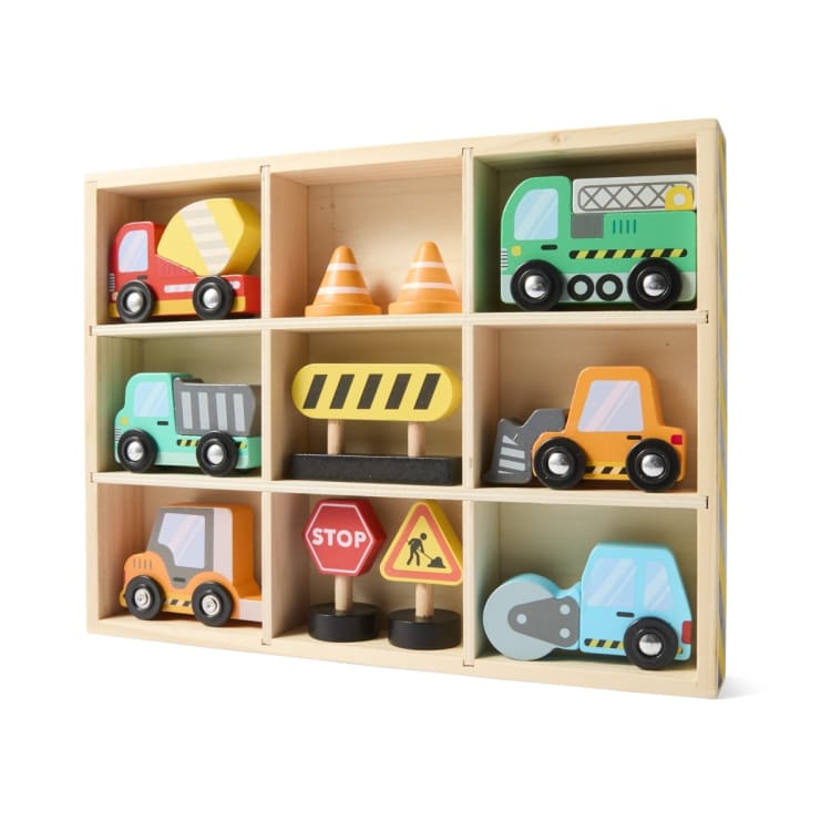 Wooden Construction Vehicle Set main image 0
