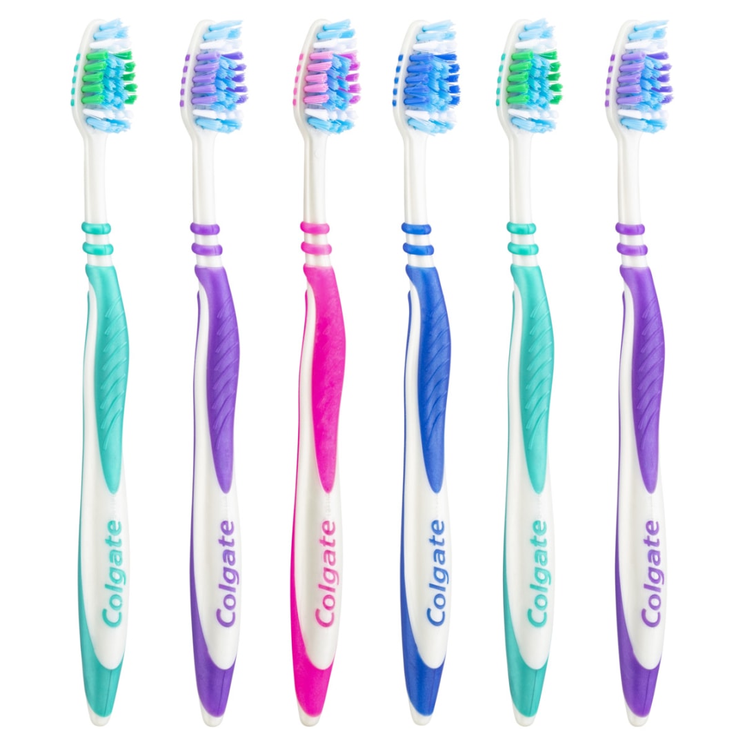 Colgate 6 Pack Medium ZigZag Toothbrushes Kmart