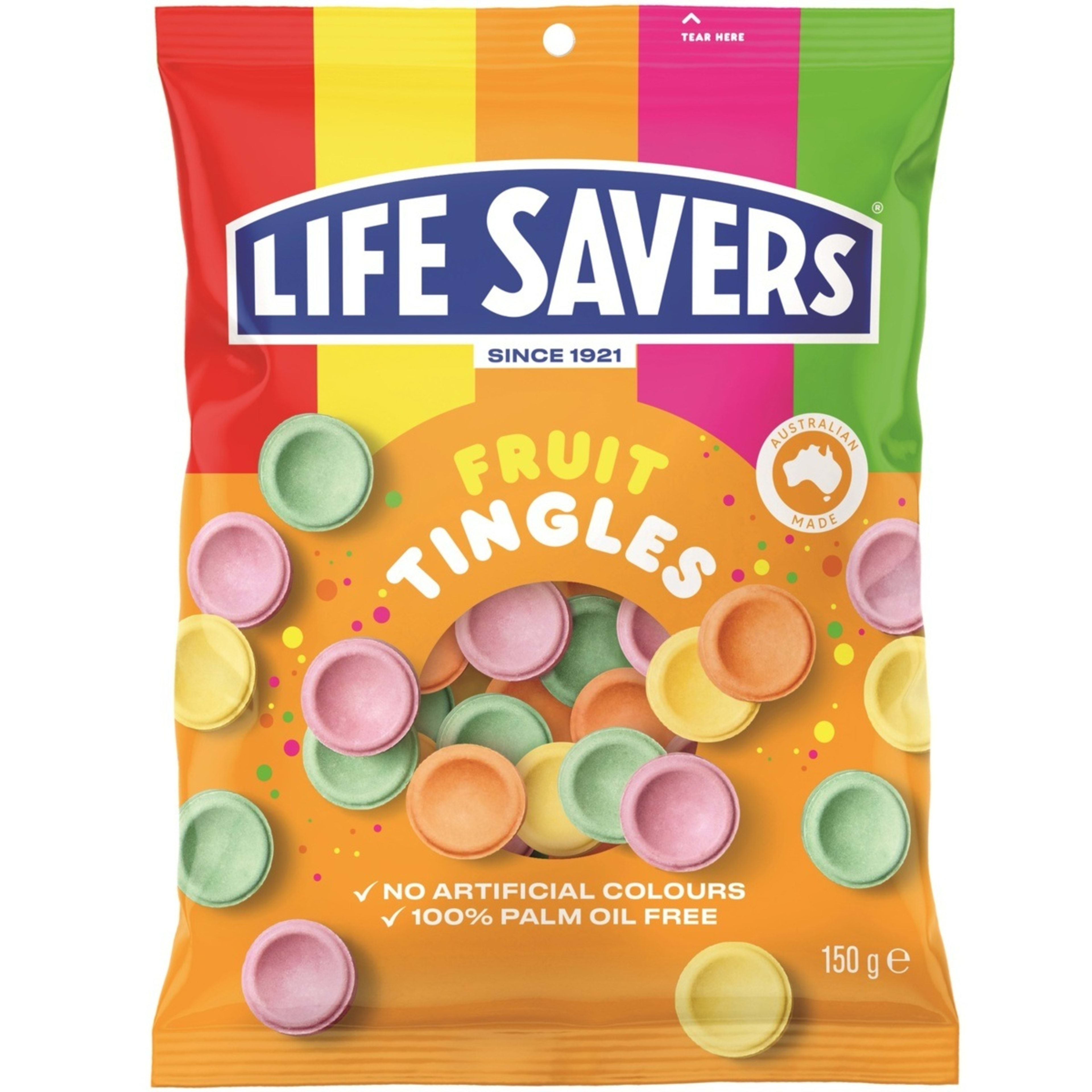 1 Life Savers Fruit Tingles 150g