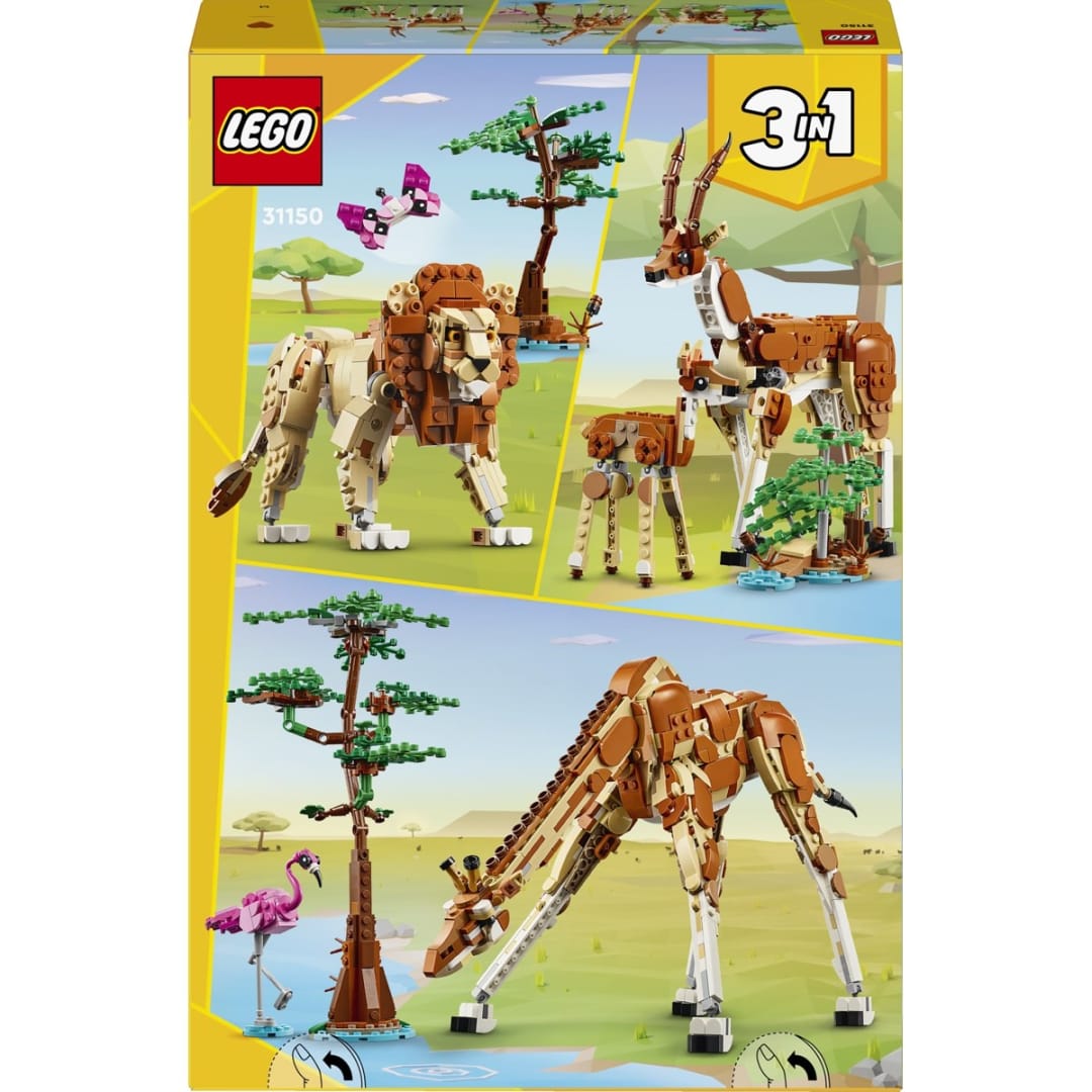 LEGO Creator Wild Safari Animals 31150 - Kmart