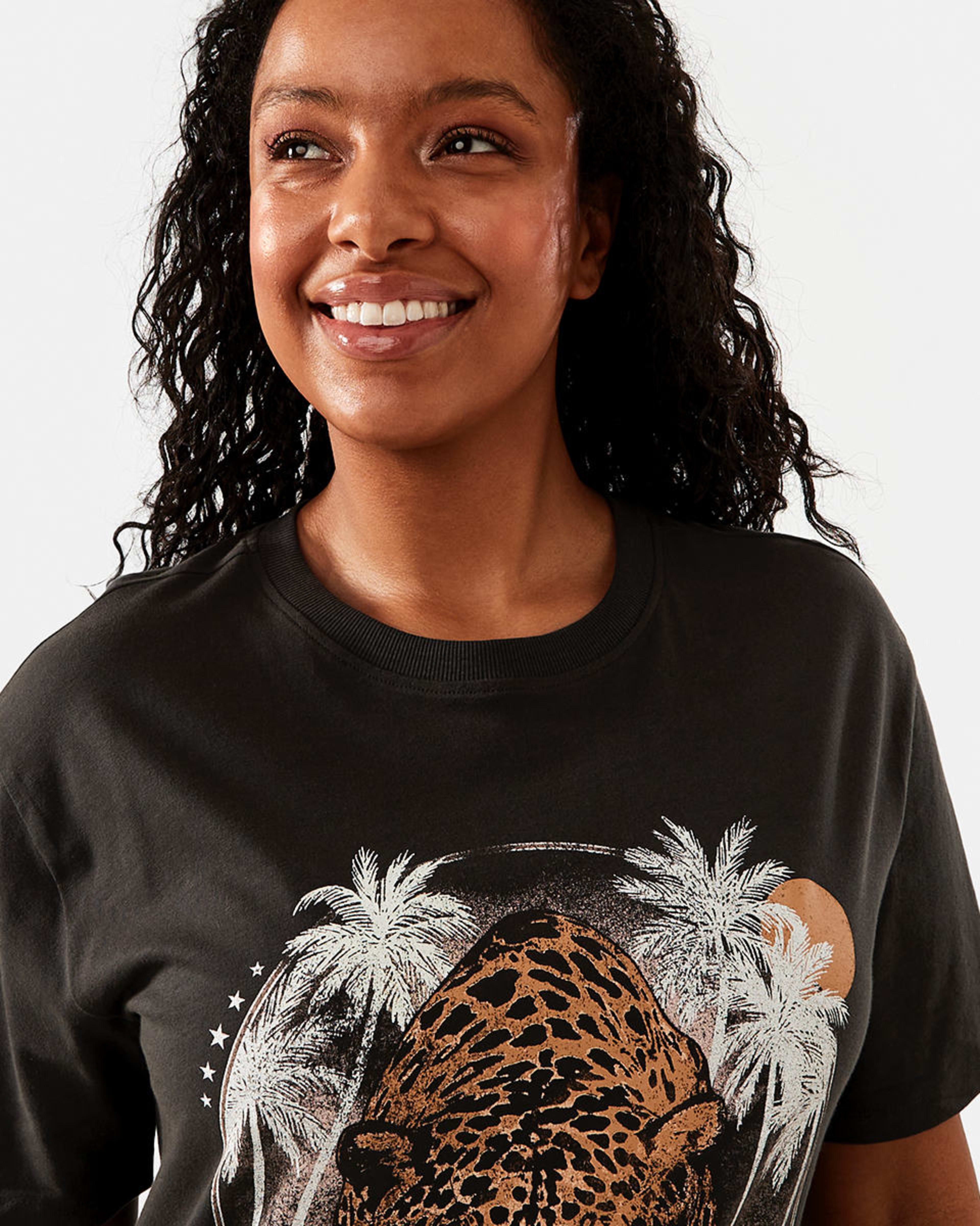 Short Sleeve Oversized Boyfriend Tshirt Kmart