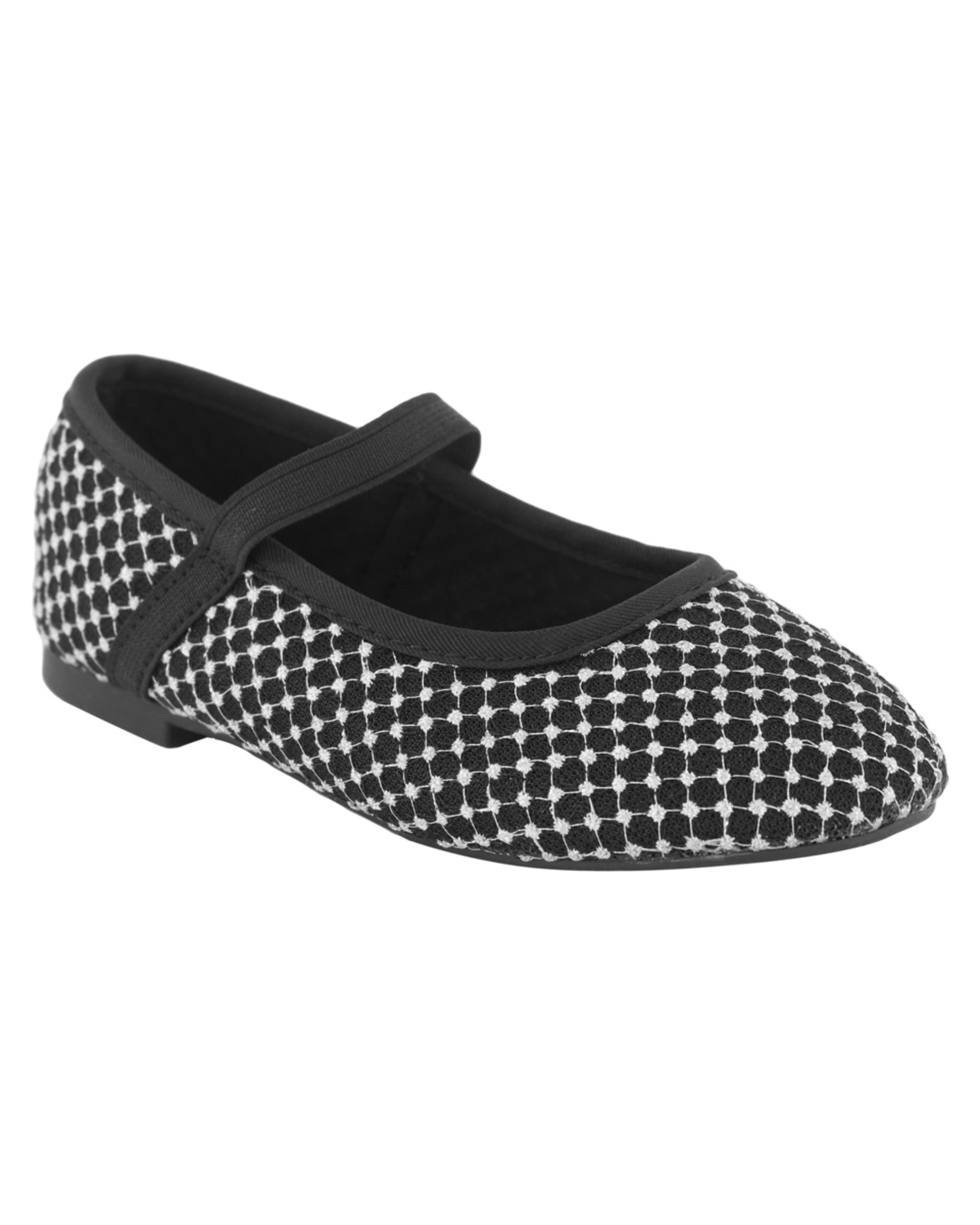 1 Junior Mesh Flats Black, 1 of 5
