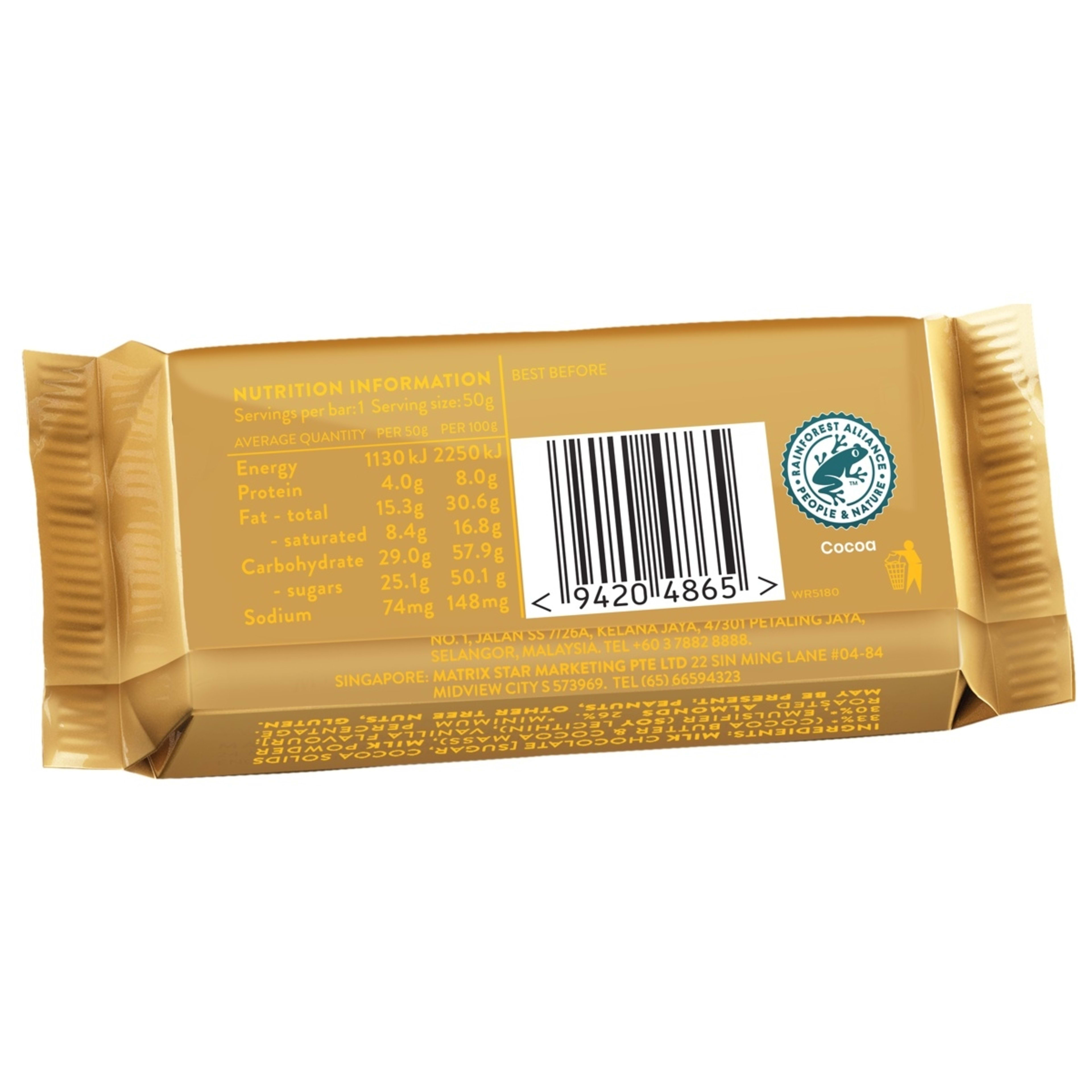 2 Whittaker's Hokey Pokey Crunch Milk Chocolate Bar 50g, 2 of 2
