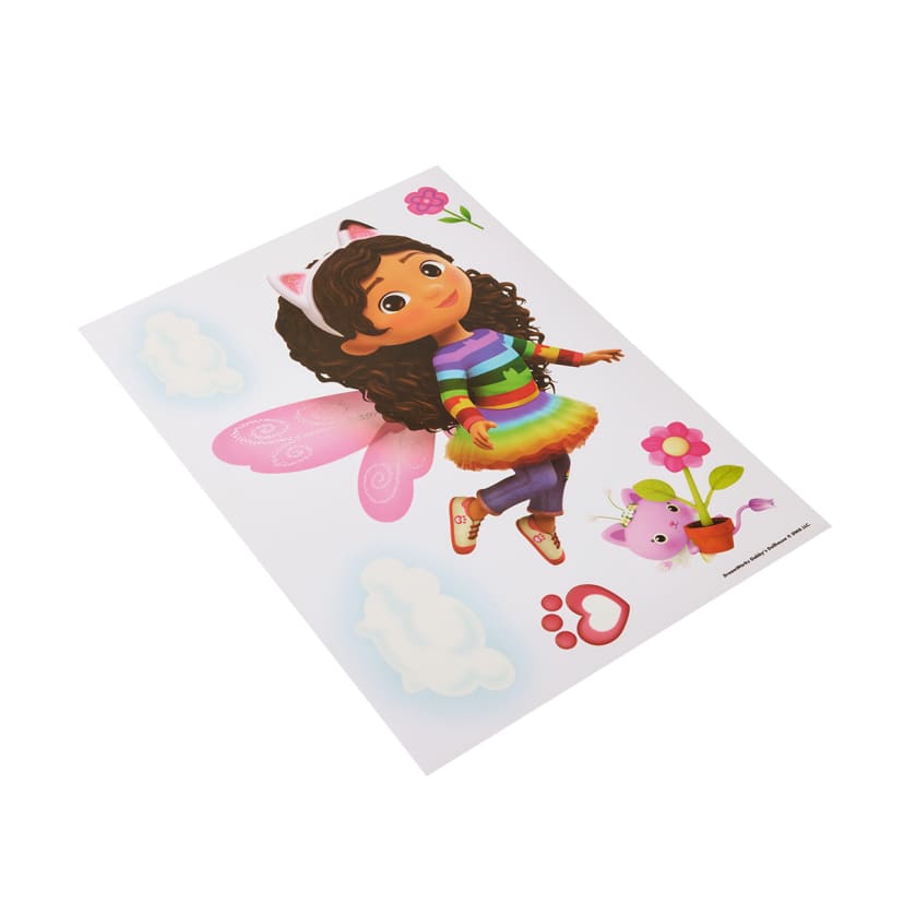 DreamWorks Gabby's Dollhouse Cat Adventures Wall Stickers Kmart