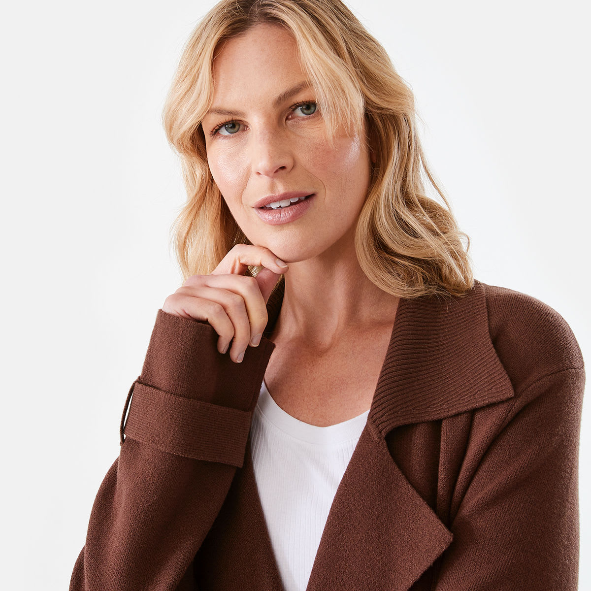 Trench Look Coatigan Kmart