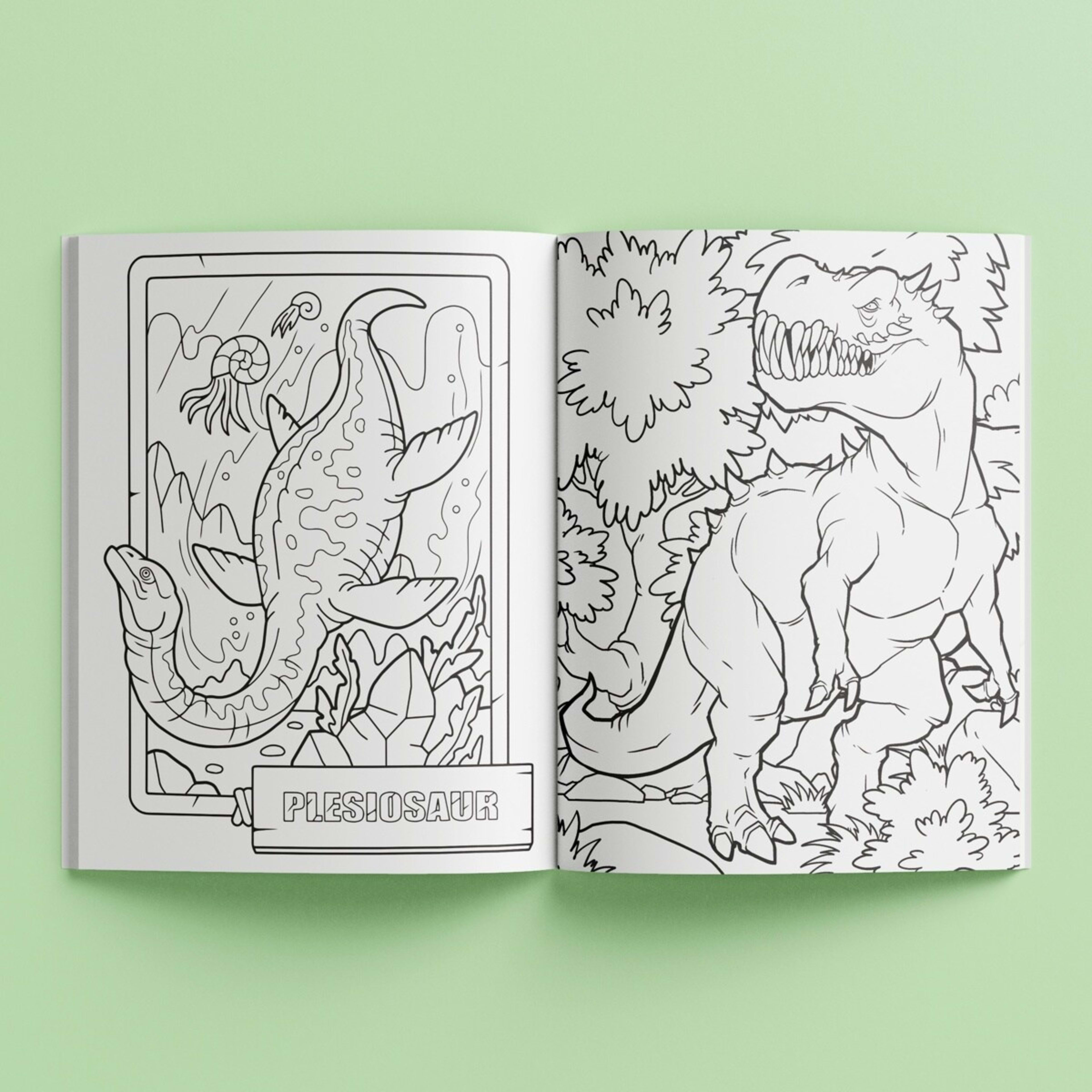 6 Kaleidoscope Colouring: Dinosaur Adventure - Book, 6 of 6