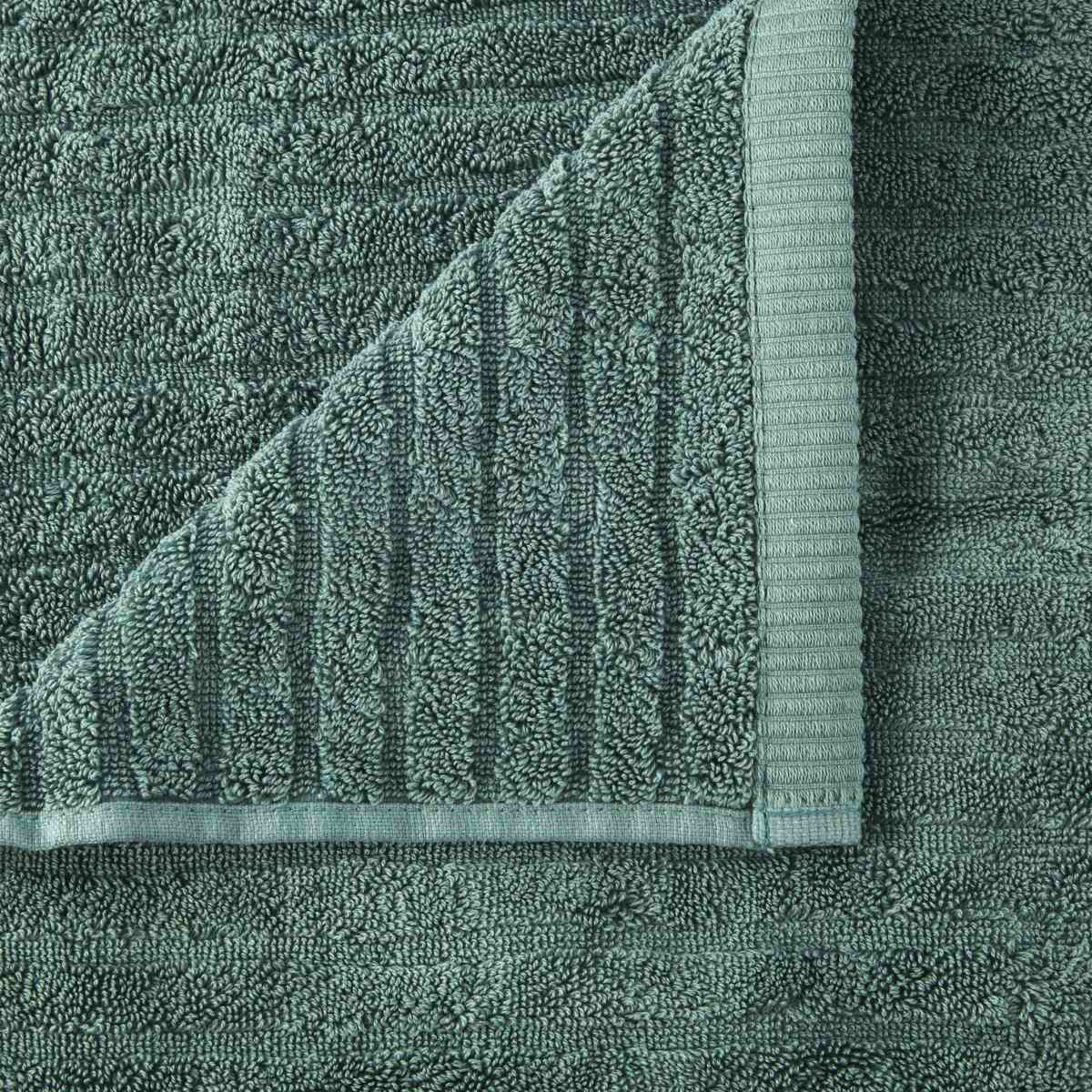 2 Australian Cotton Bath Towel - Teal, 2 of 5