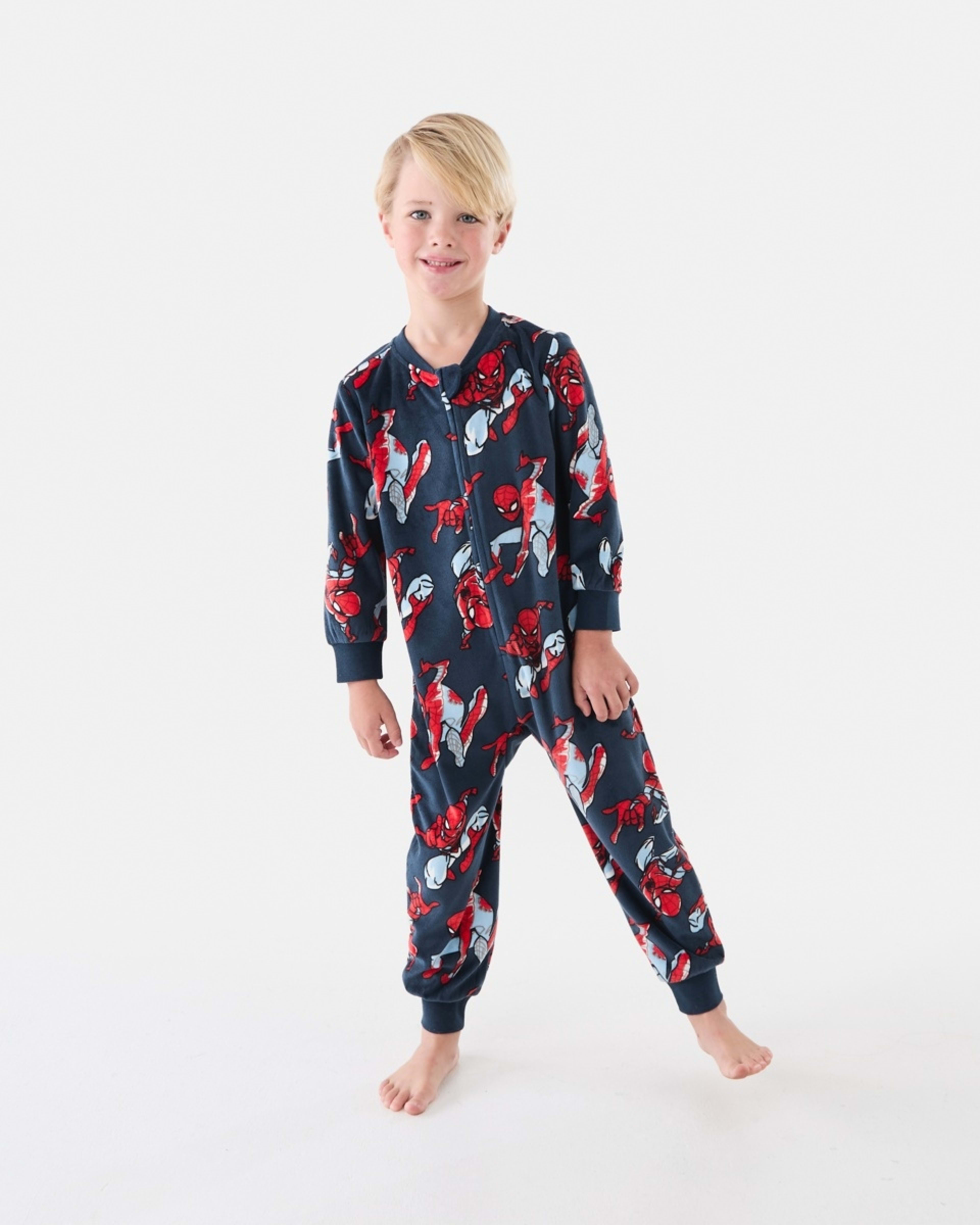 1 Spider-Man License All-in-One Sleepsuit Spiderman, 1 of 8