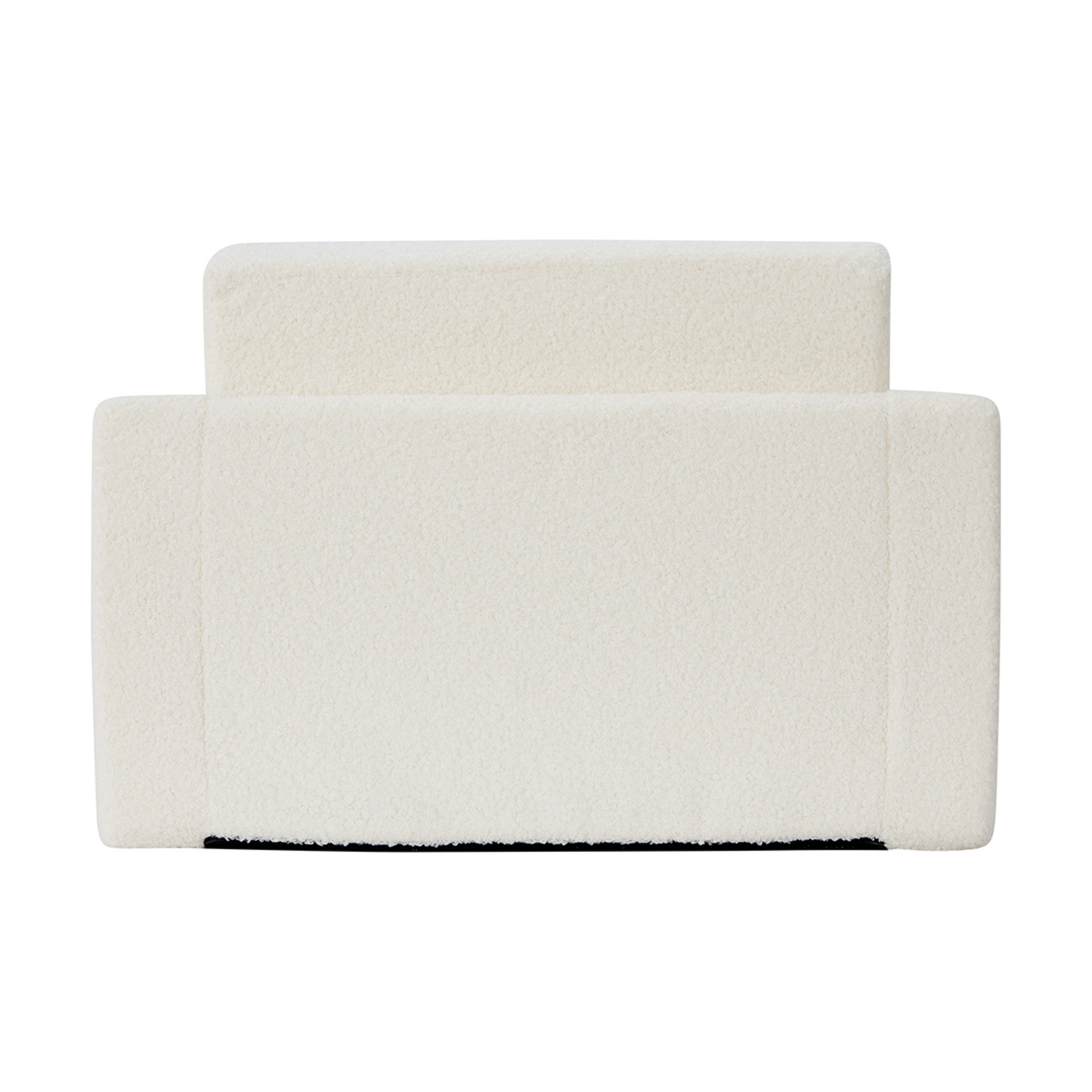 Boucle Cream Flip Out Sofa Kmart