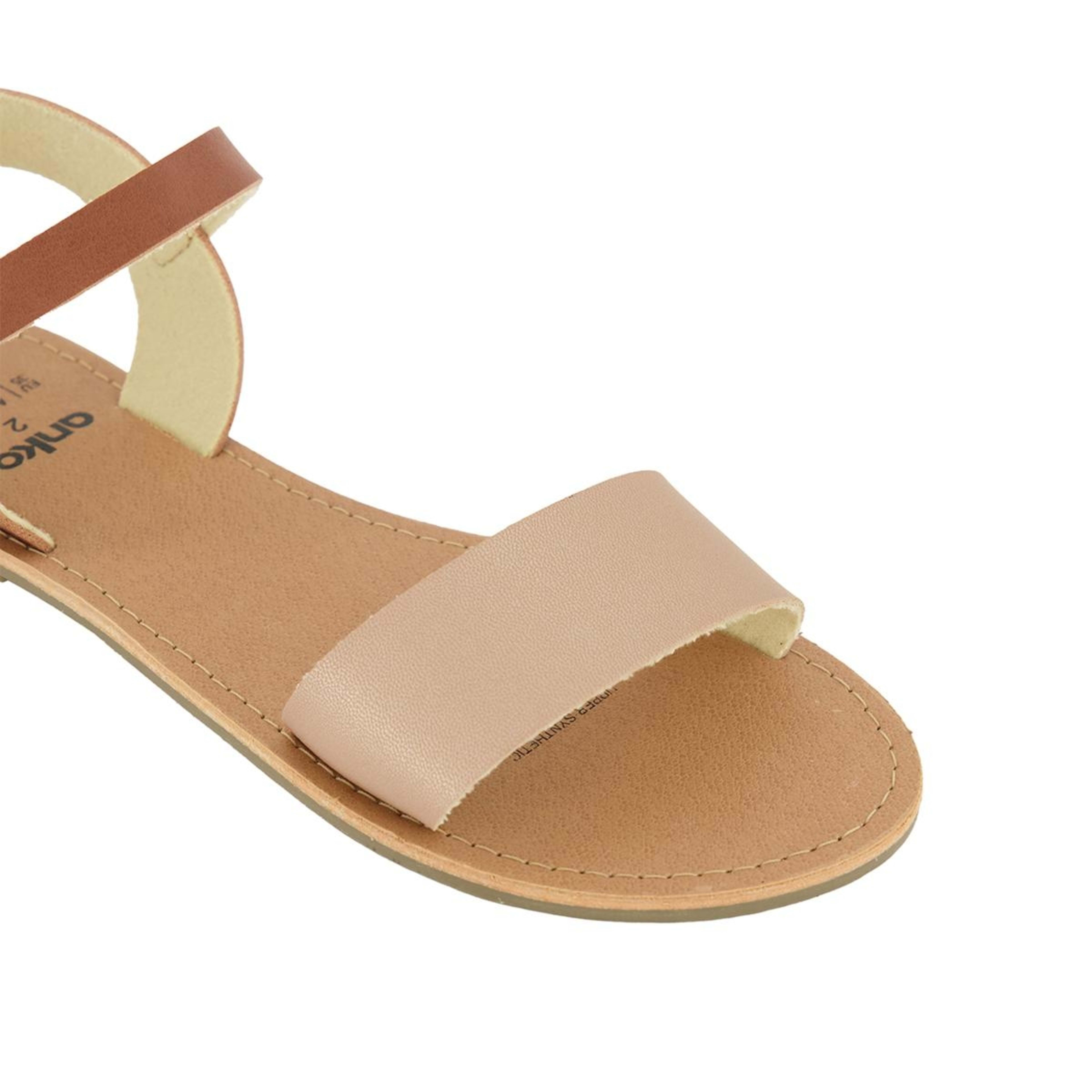 4 Senior Sandals Tan Gold, 4 of 4