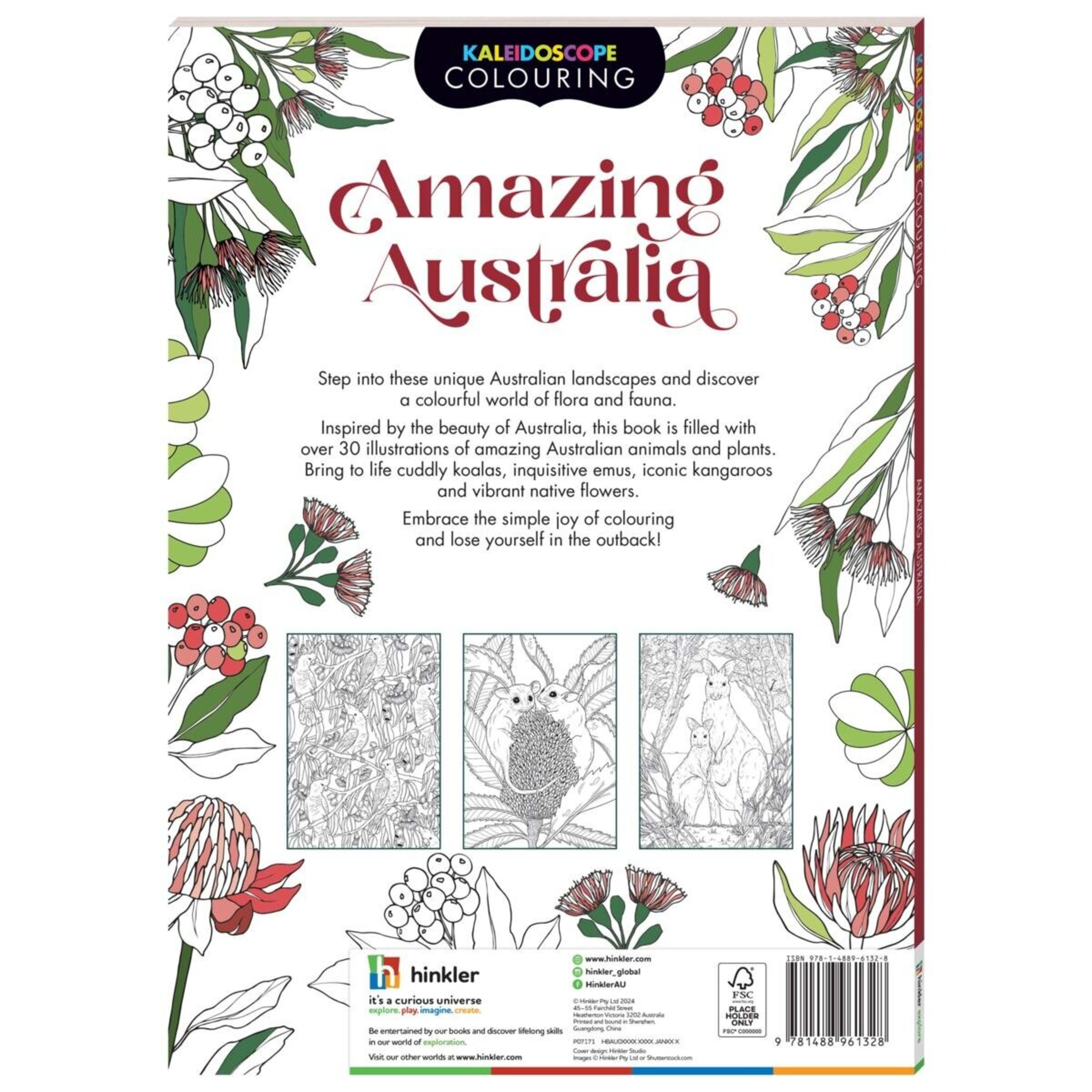 2 Kaleidoscope Colouring: Amazing Australia - Book, 2 of 5