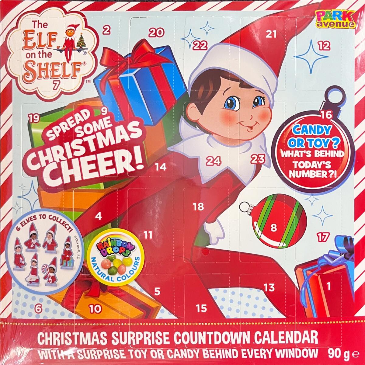 The Elf on the Shelf Christmas Advent Calendar 90g Kmart