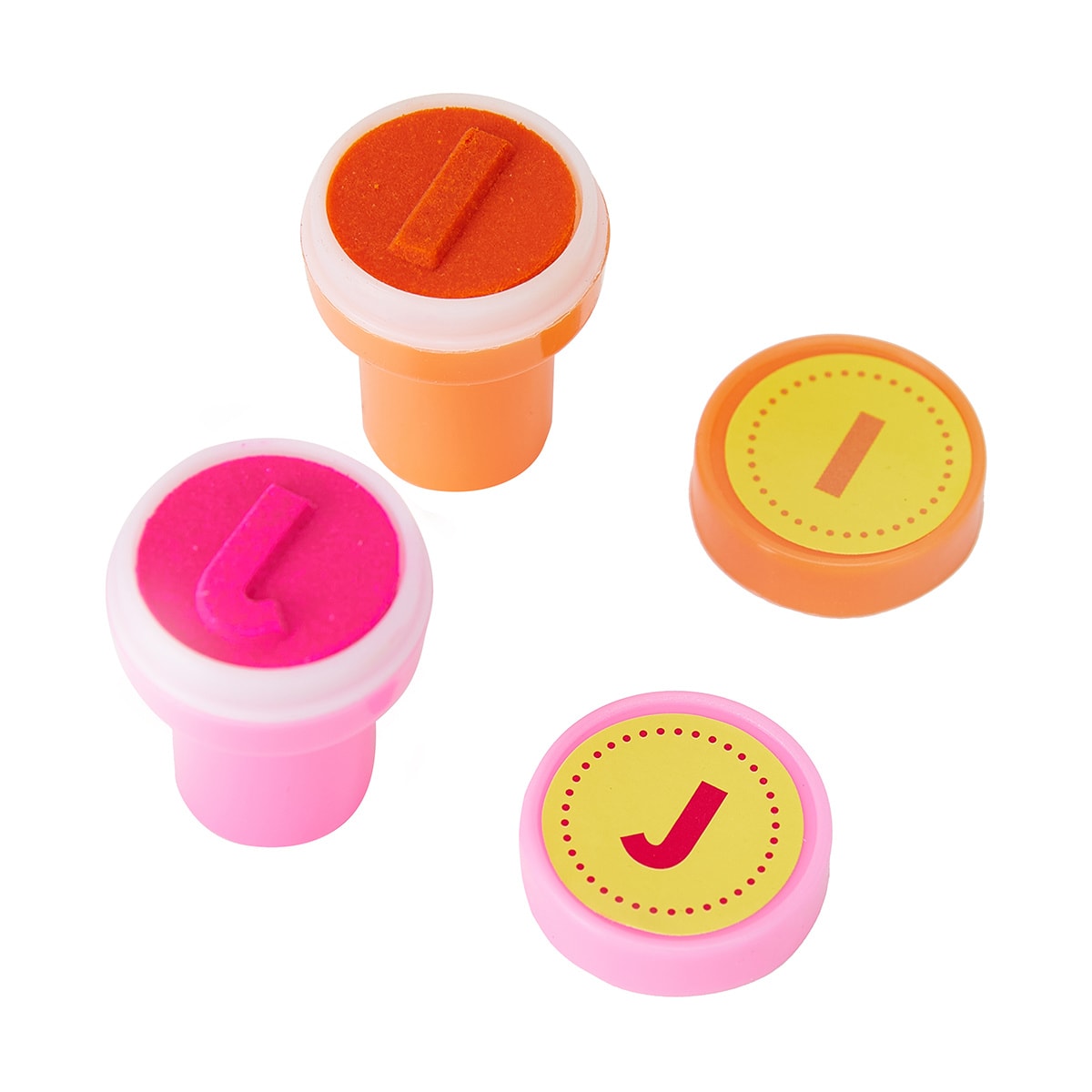 26 Pack ABC Self Ink Stamps Kmart