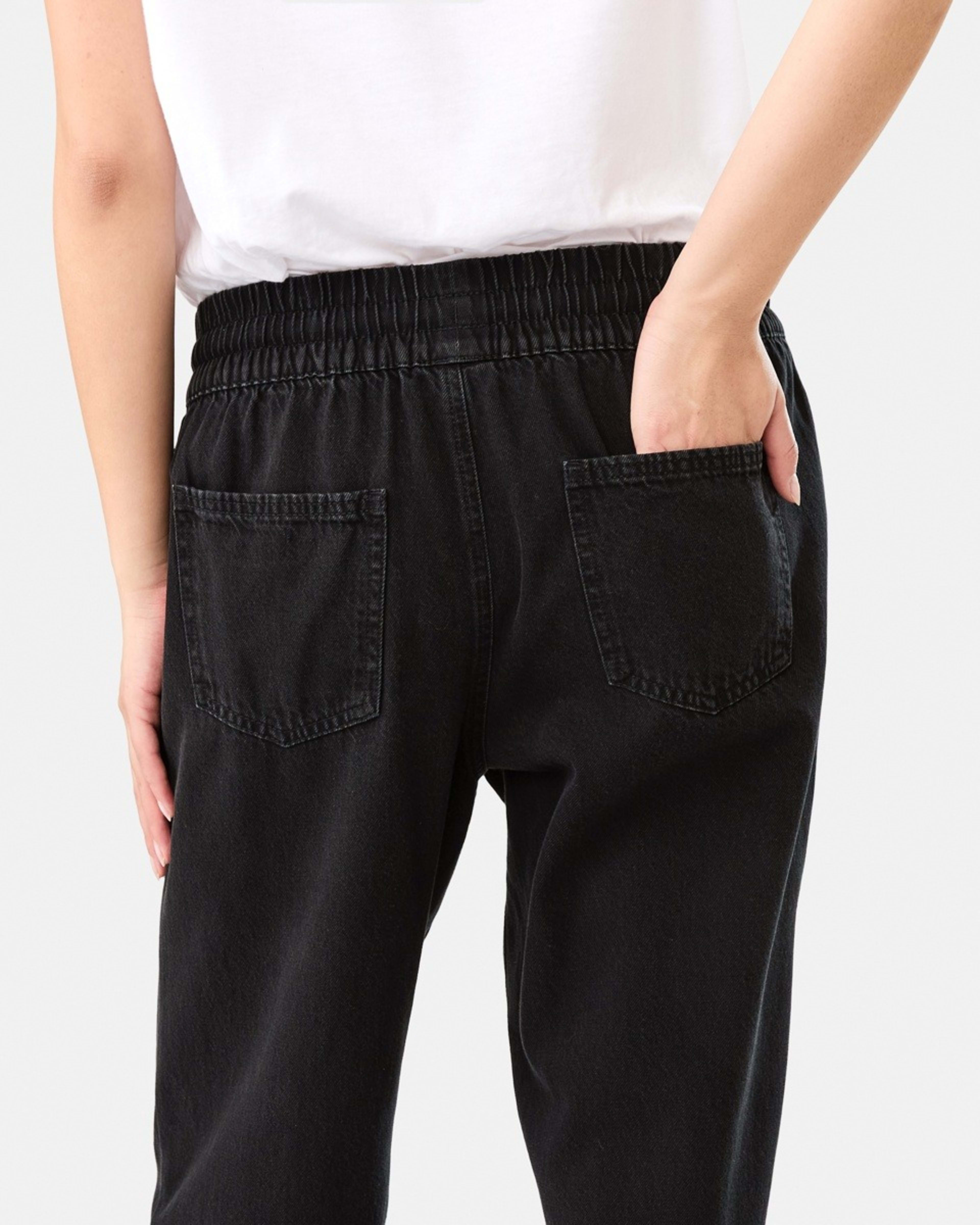 8 Denim Joggers BLACK WASH, 8 of 9