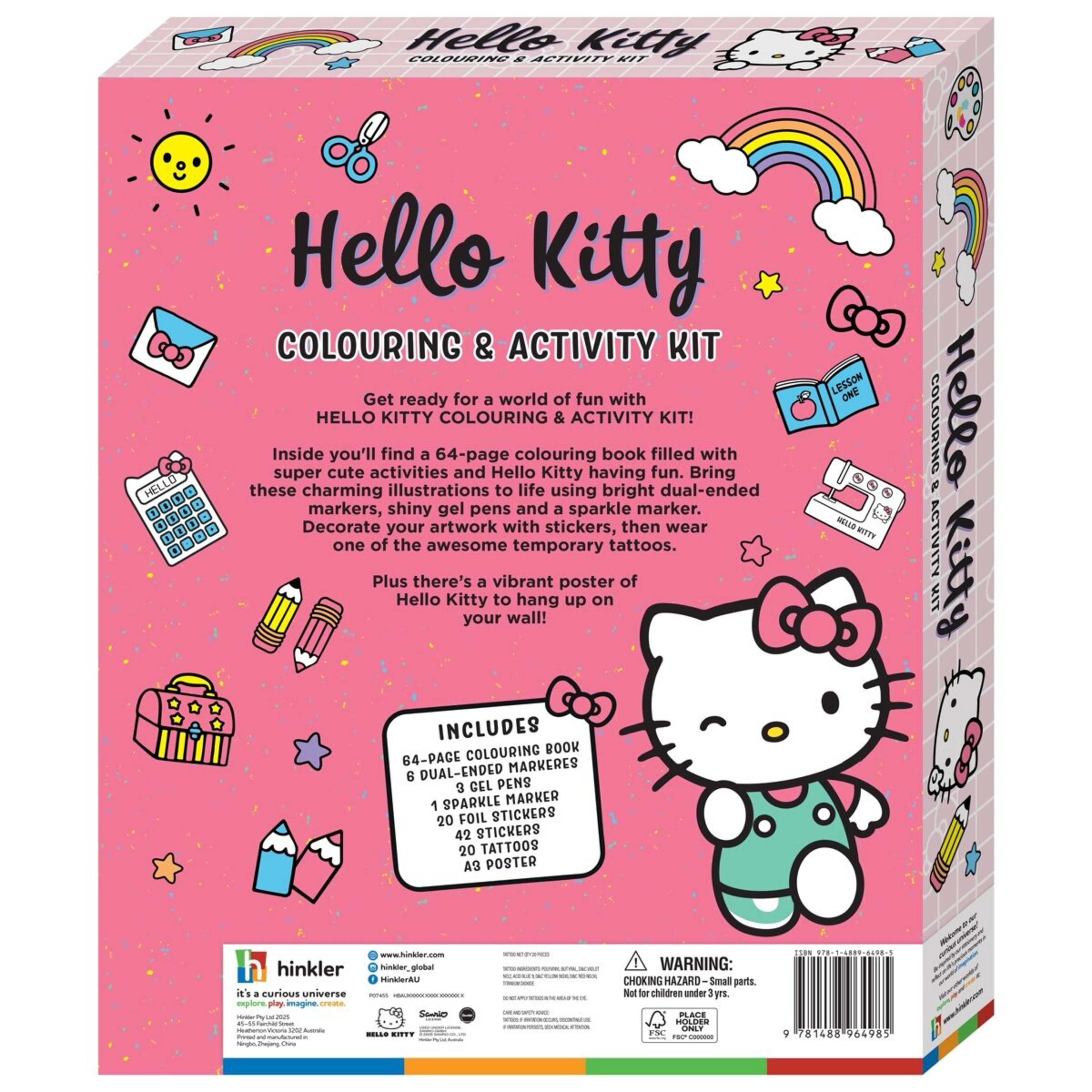 2 Kaleidoscope Hello Kitty Colouring and Activity Kit - Book, 2 of 6