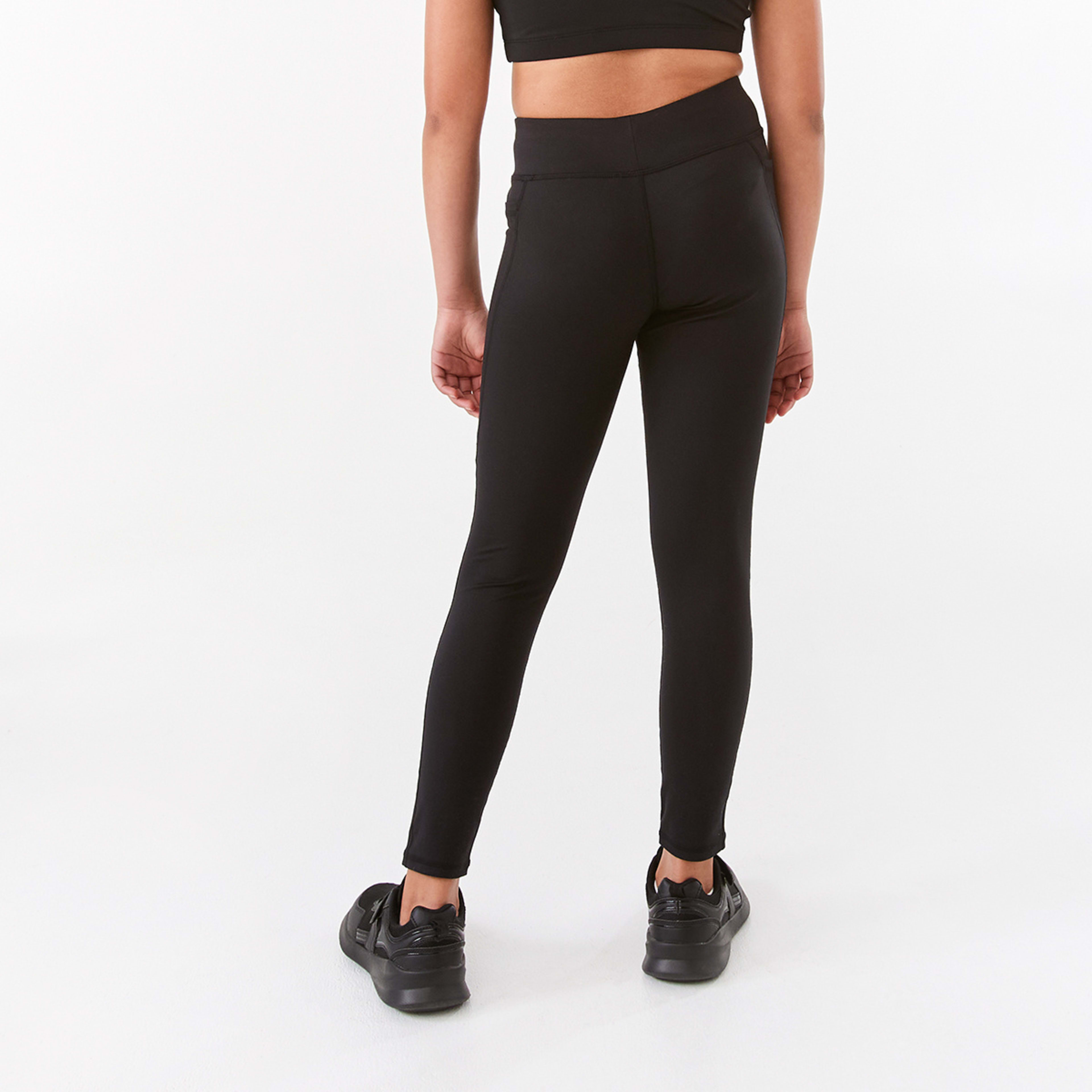 3 Active Kids Full Length Training Leggings Black, 3 of 9