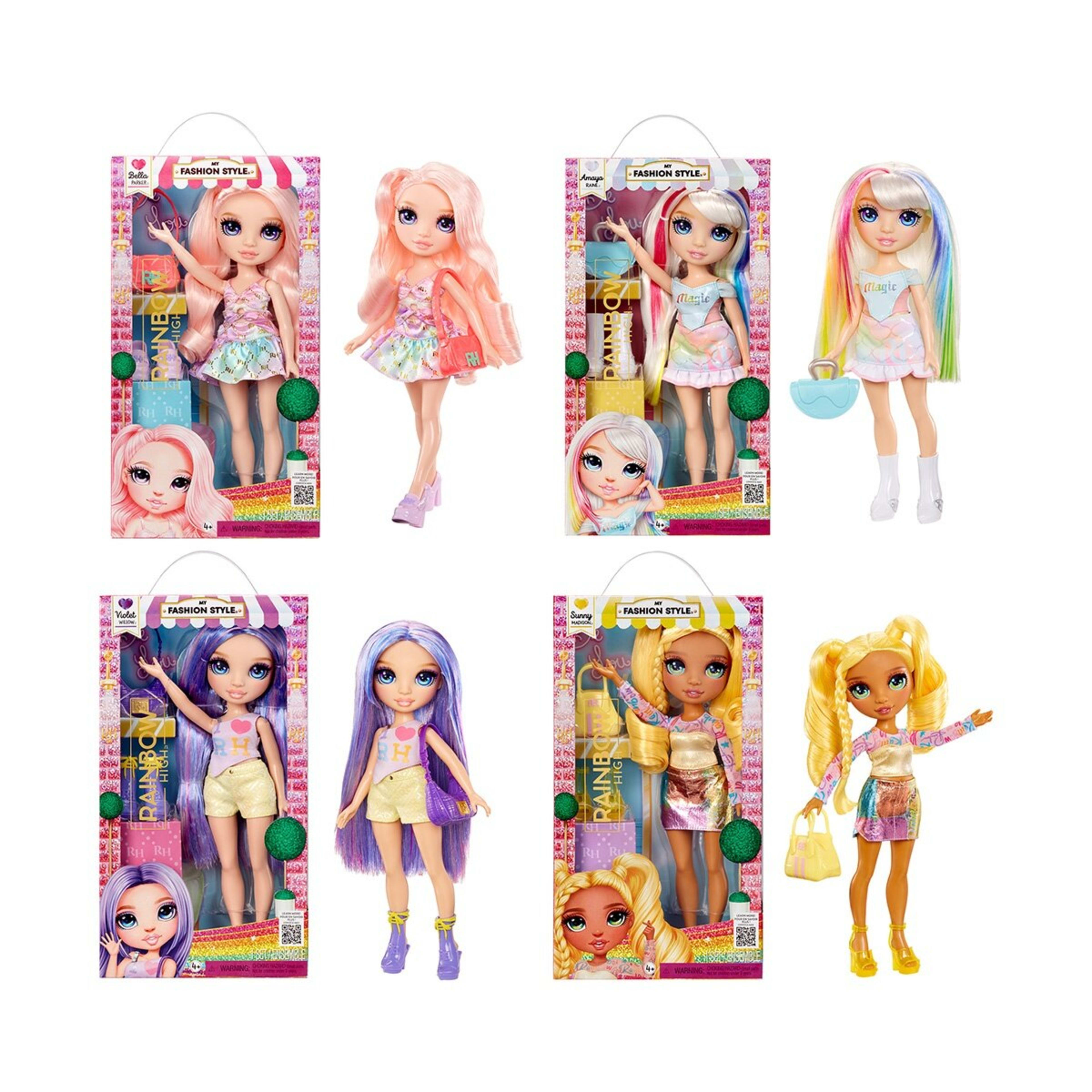 1 Rainbow High My Fashion Style Fashion Doll - Assorted