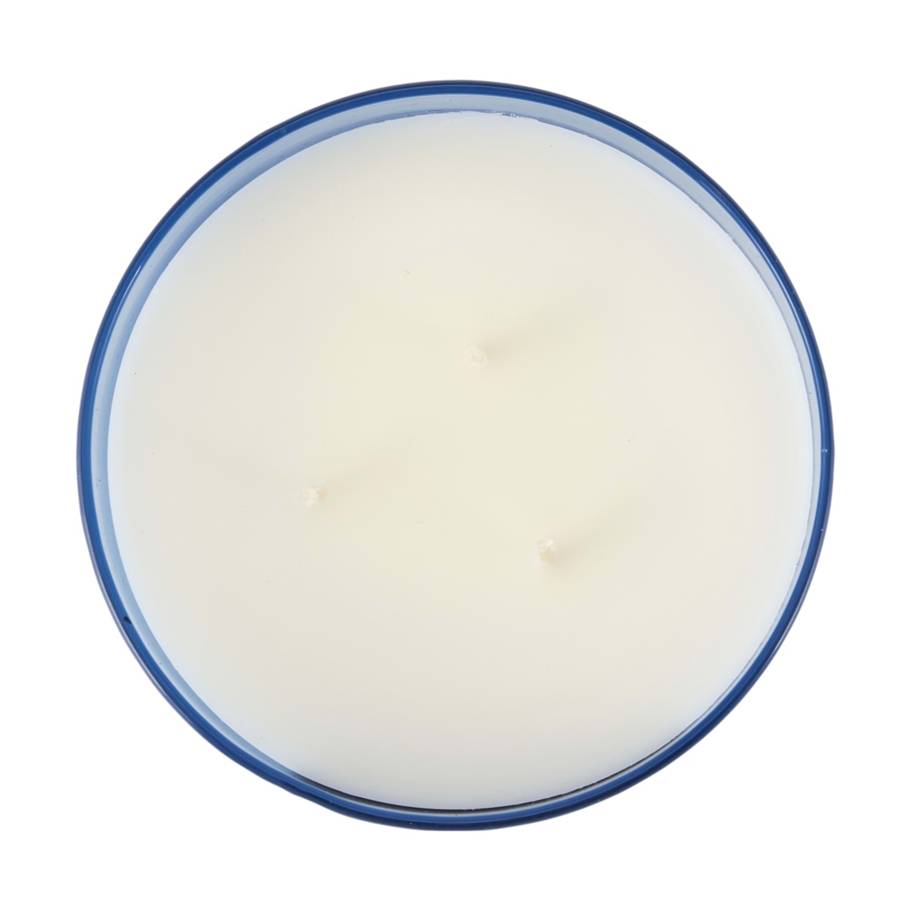 4 Mediterranean Inspired Glass Candle, 4 of 5