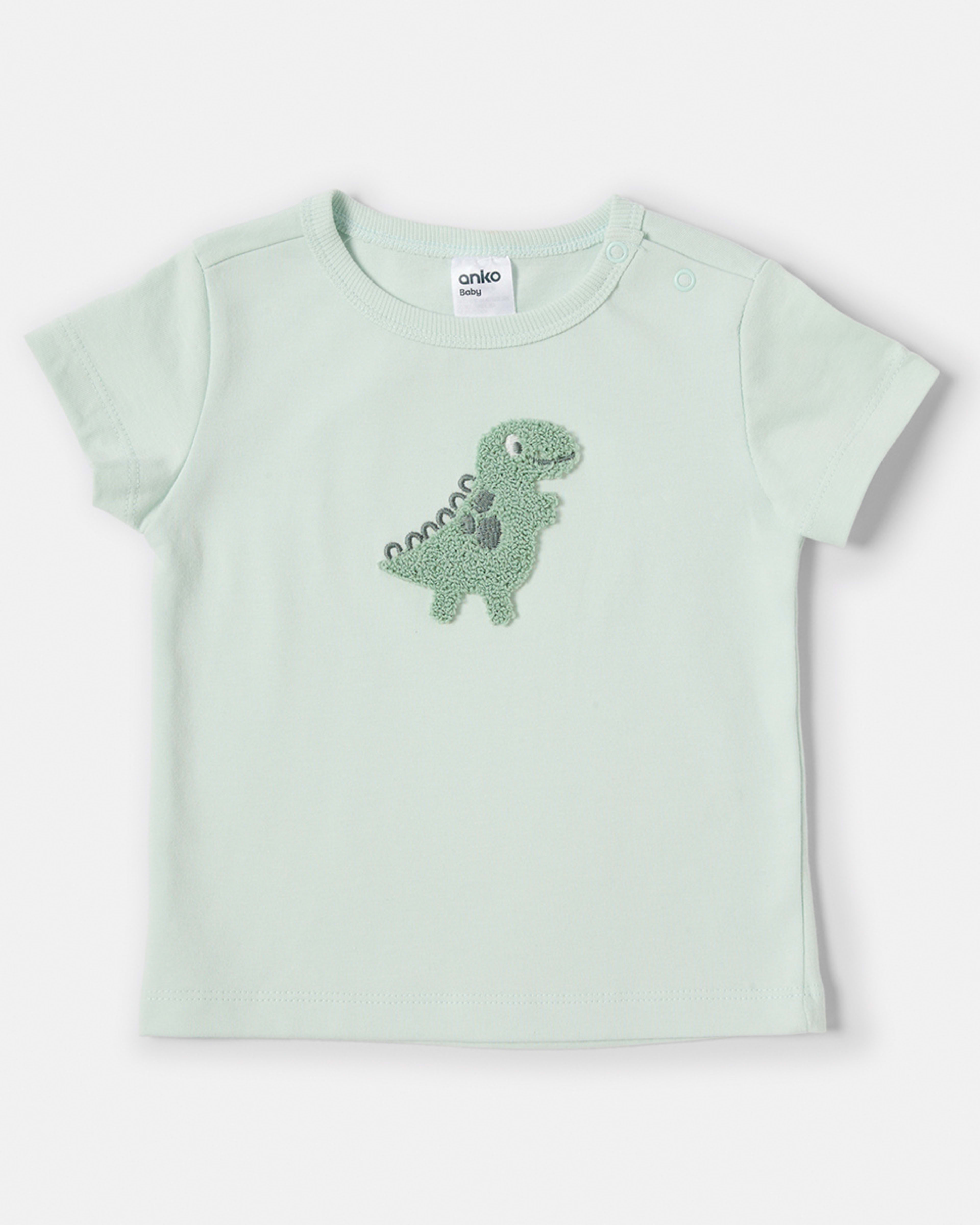 1 Applique T-shirt Dino