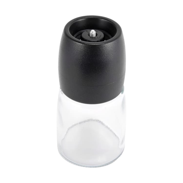 Black Glass Salt & Pepper Grinder Kmart