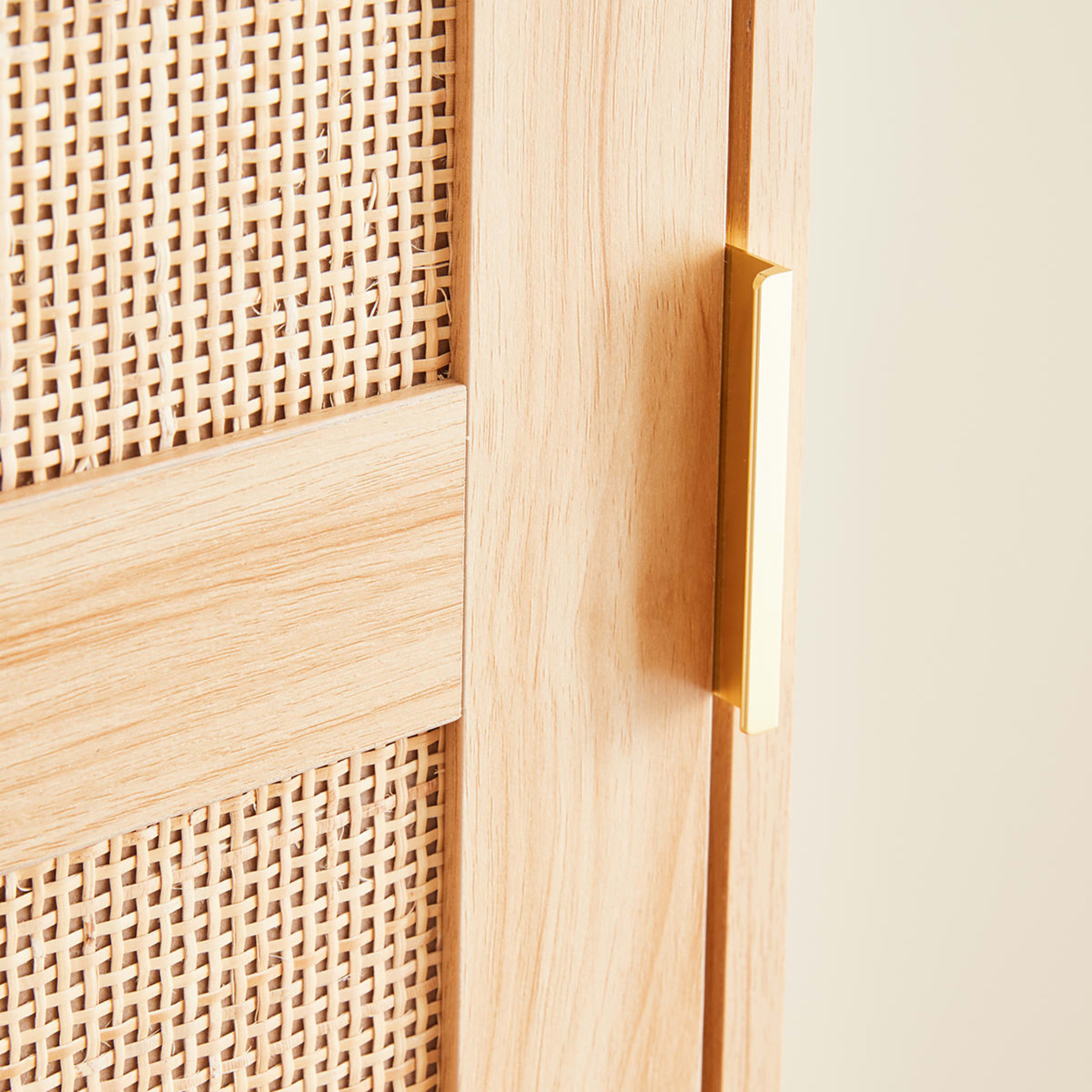 Rattan Wardrobe 5 Tier Adjustable Shelves Kmart