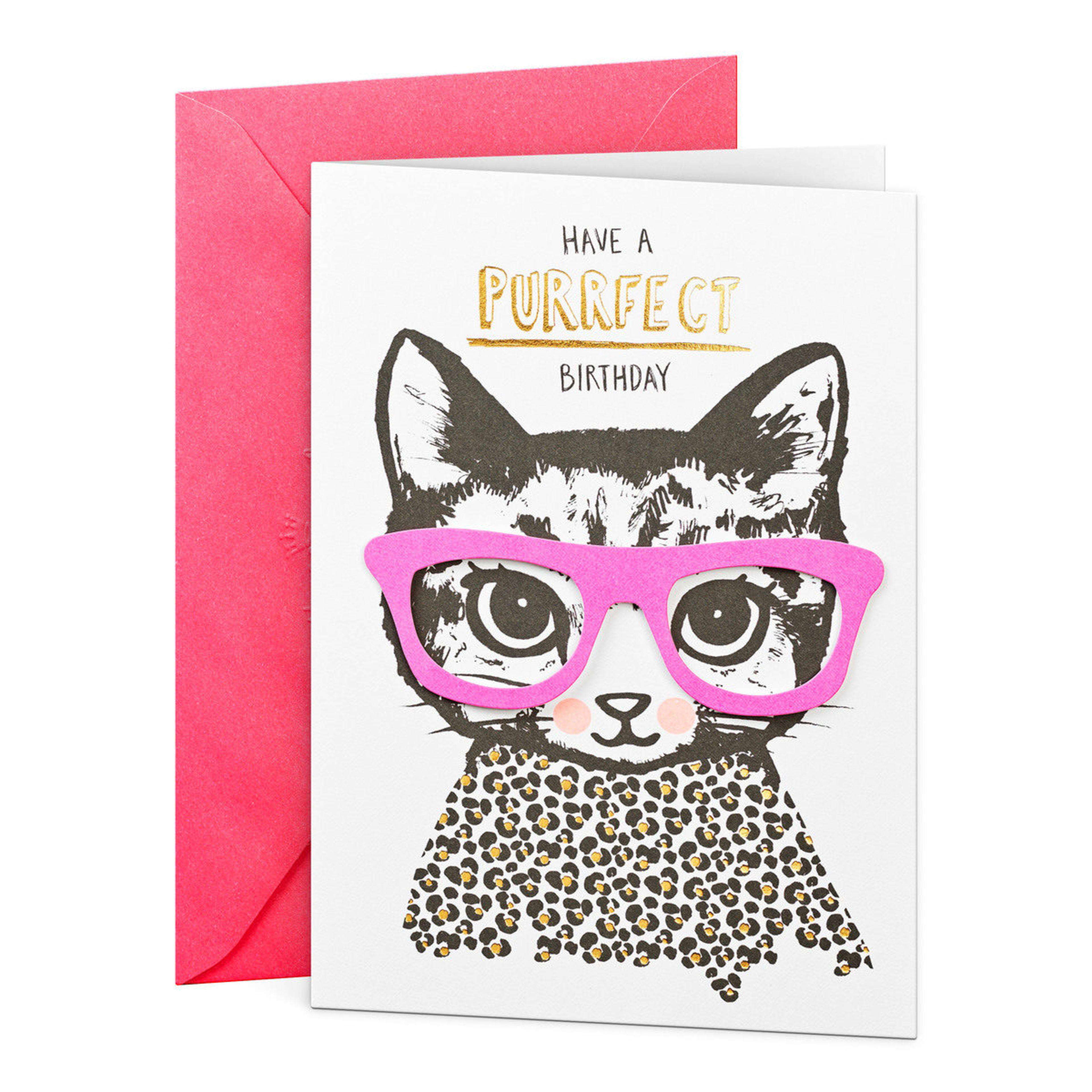 1 Hallmark Purrfect Birthday Card