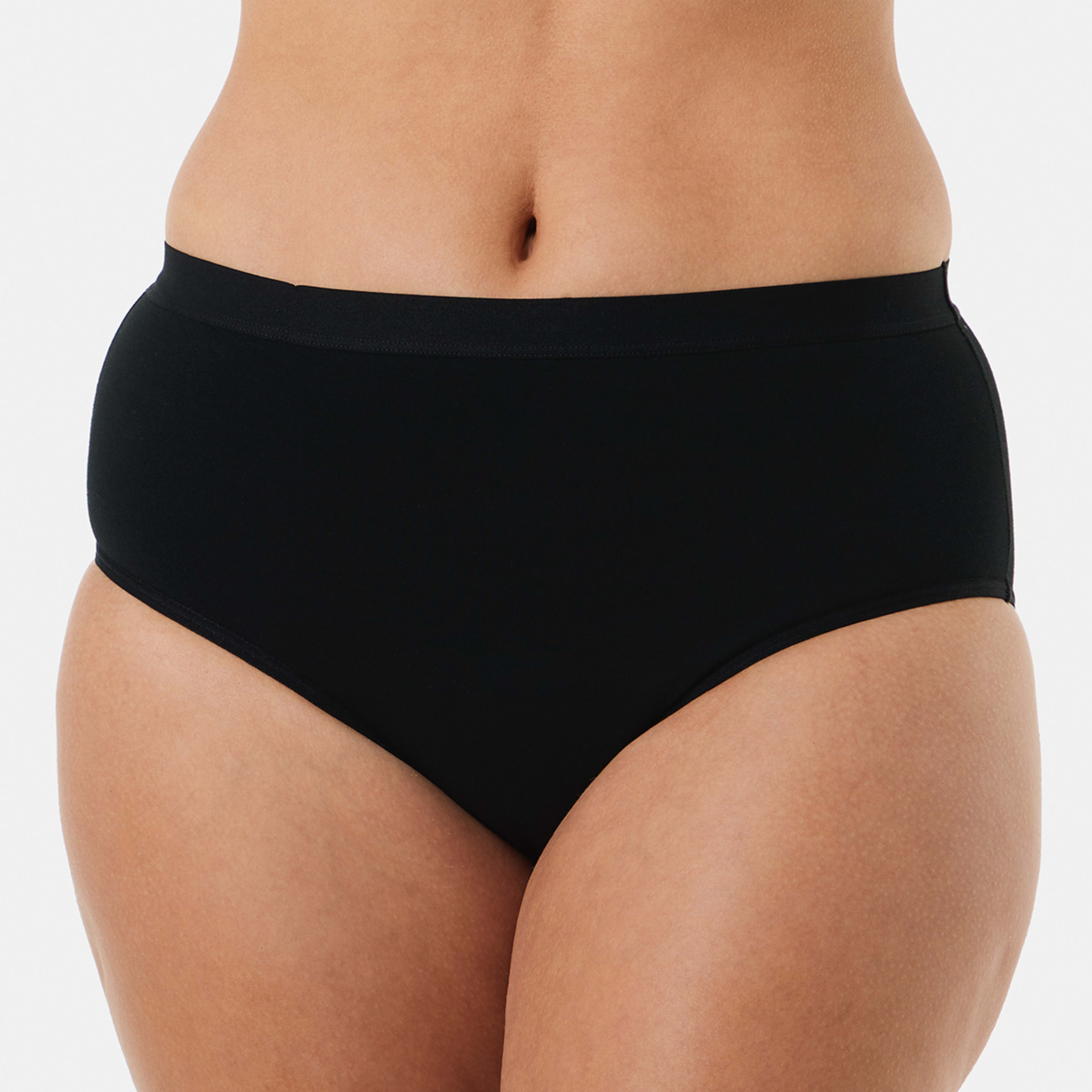 1 Period Full Briefs - Moderate Flow Black, 1 of 5