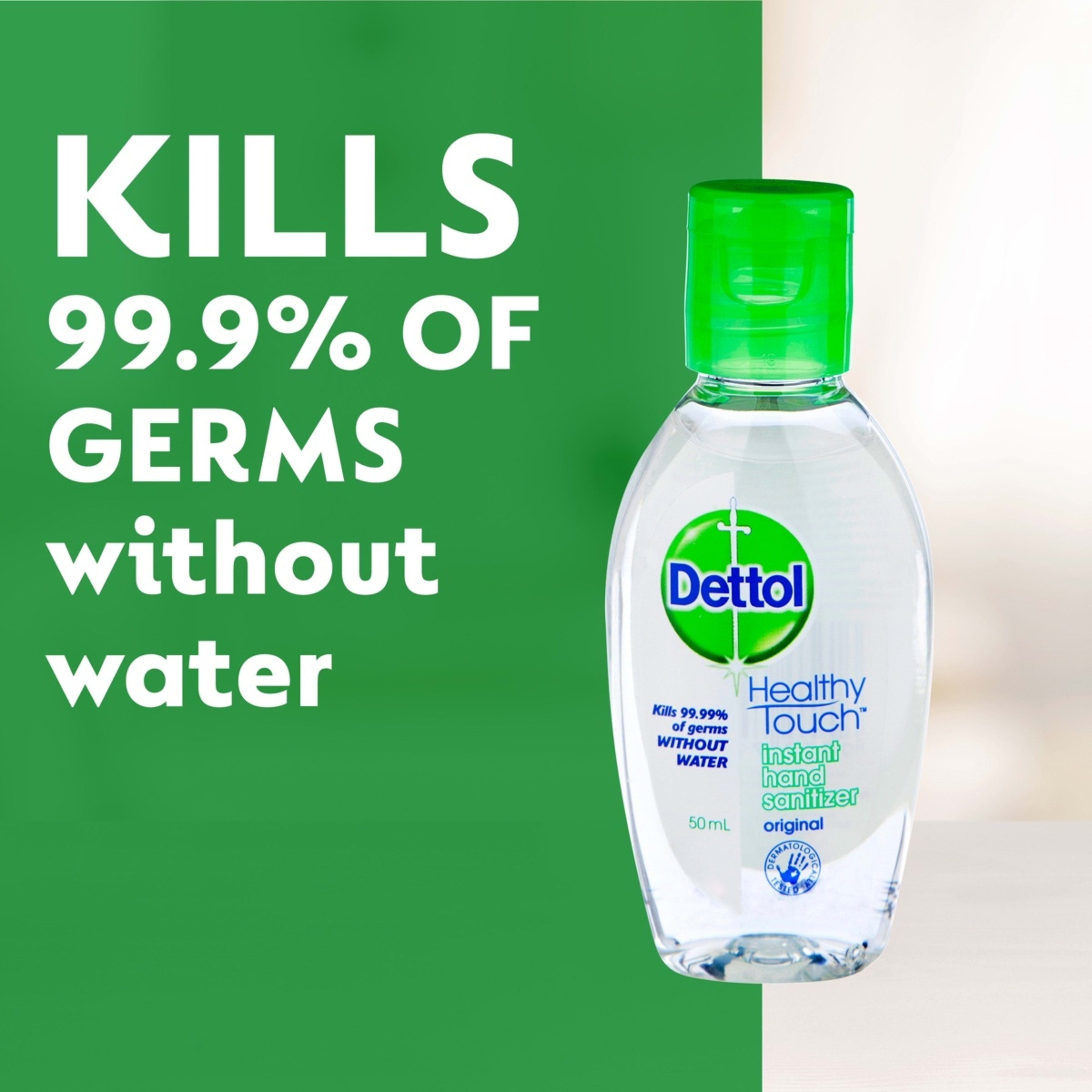 3 Dettol Original Instant Liquid Hand Sanitiser 50ml, 3 of 6