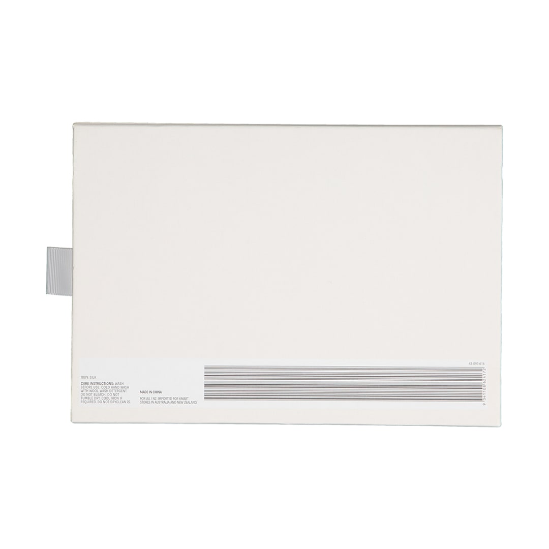 Silk Pillowcase White Kmart