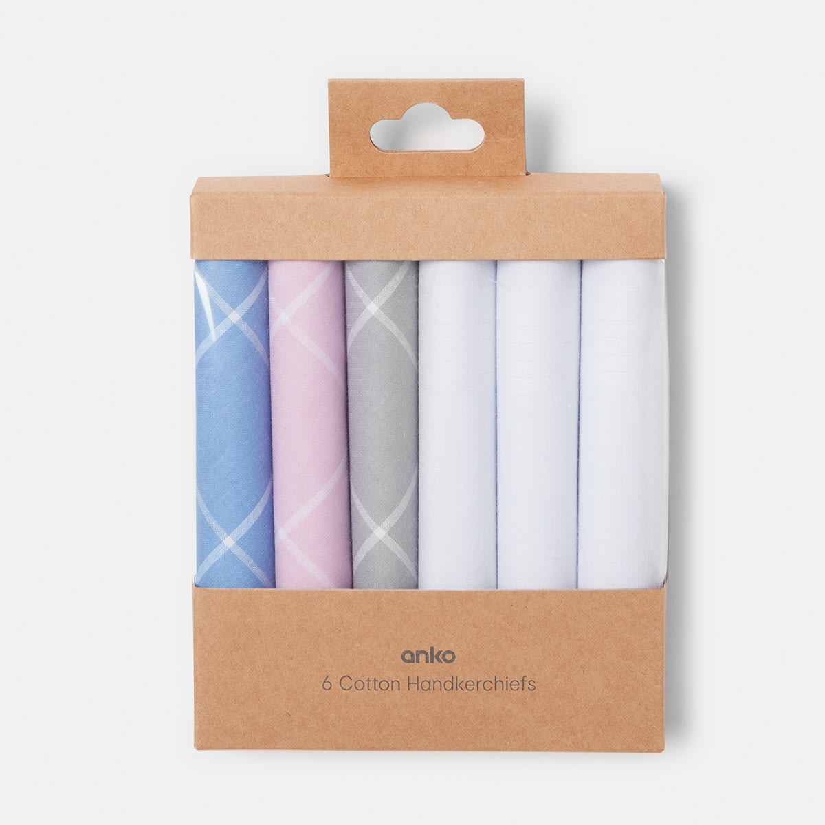 6 Pack Handkerchiefs Gift Set Assorted Kmart NZ