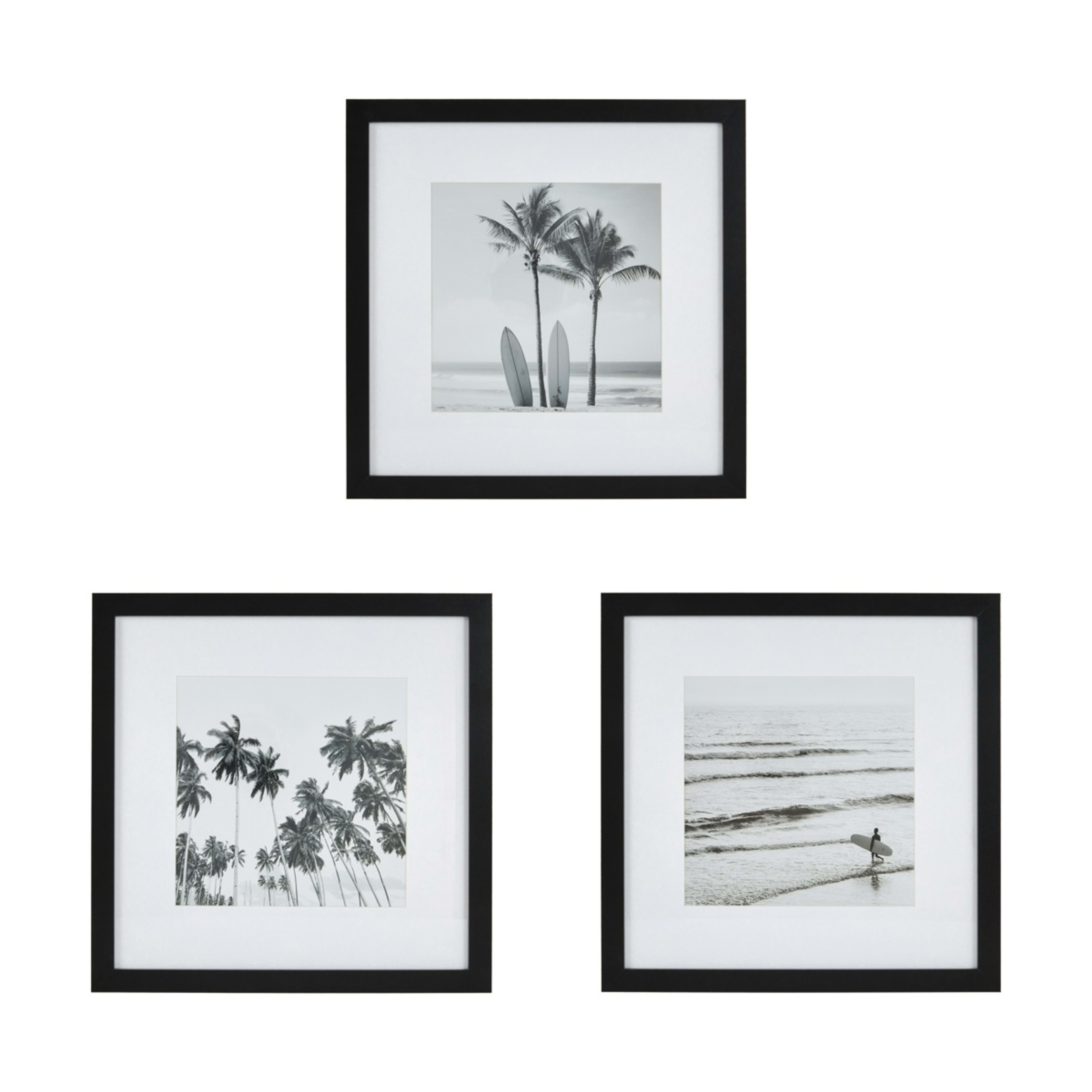 1 3 Piece Gallery Set - Black