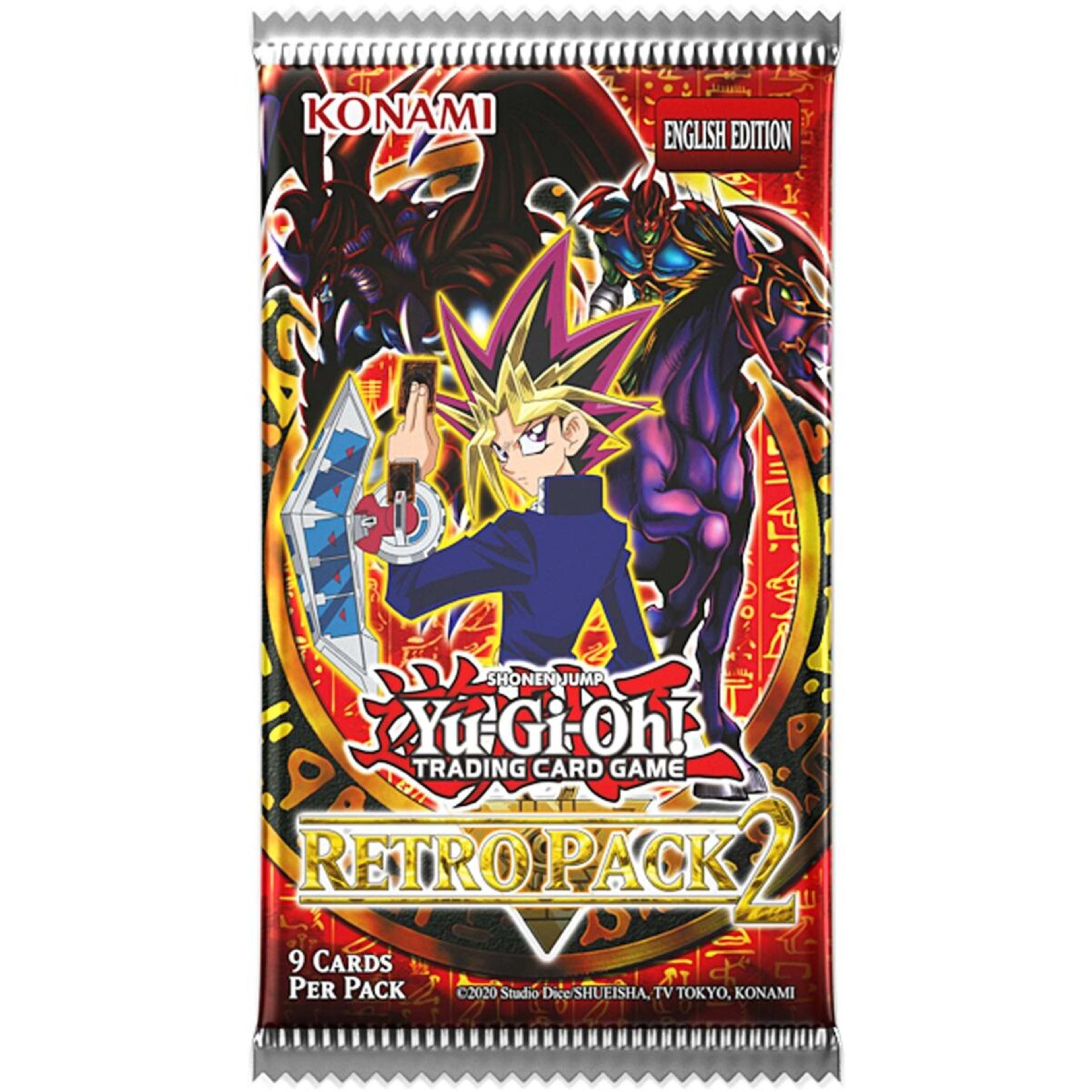 4 Konami Shonen Jump Yu-Gi-Oh! Trading Card Game: Retro Pack 2 Blister Pack (2025 Reprint), 4 of 4