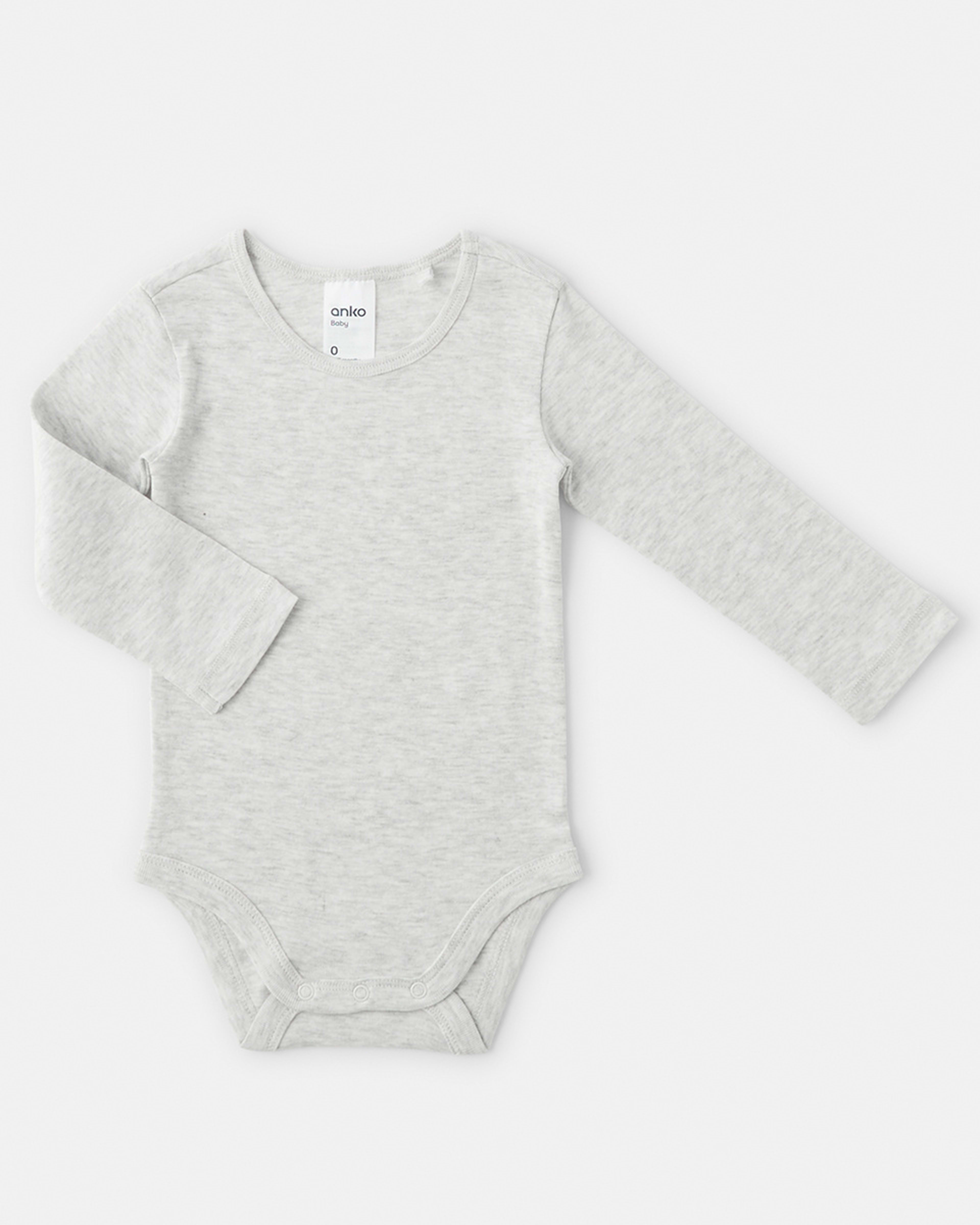 3 2 Pack Long Sleeve Bodysuits PINK AND WHITE MARLE, 3 of 6
