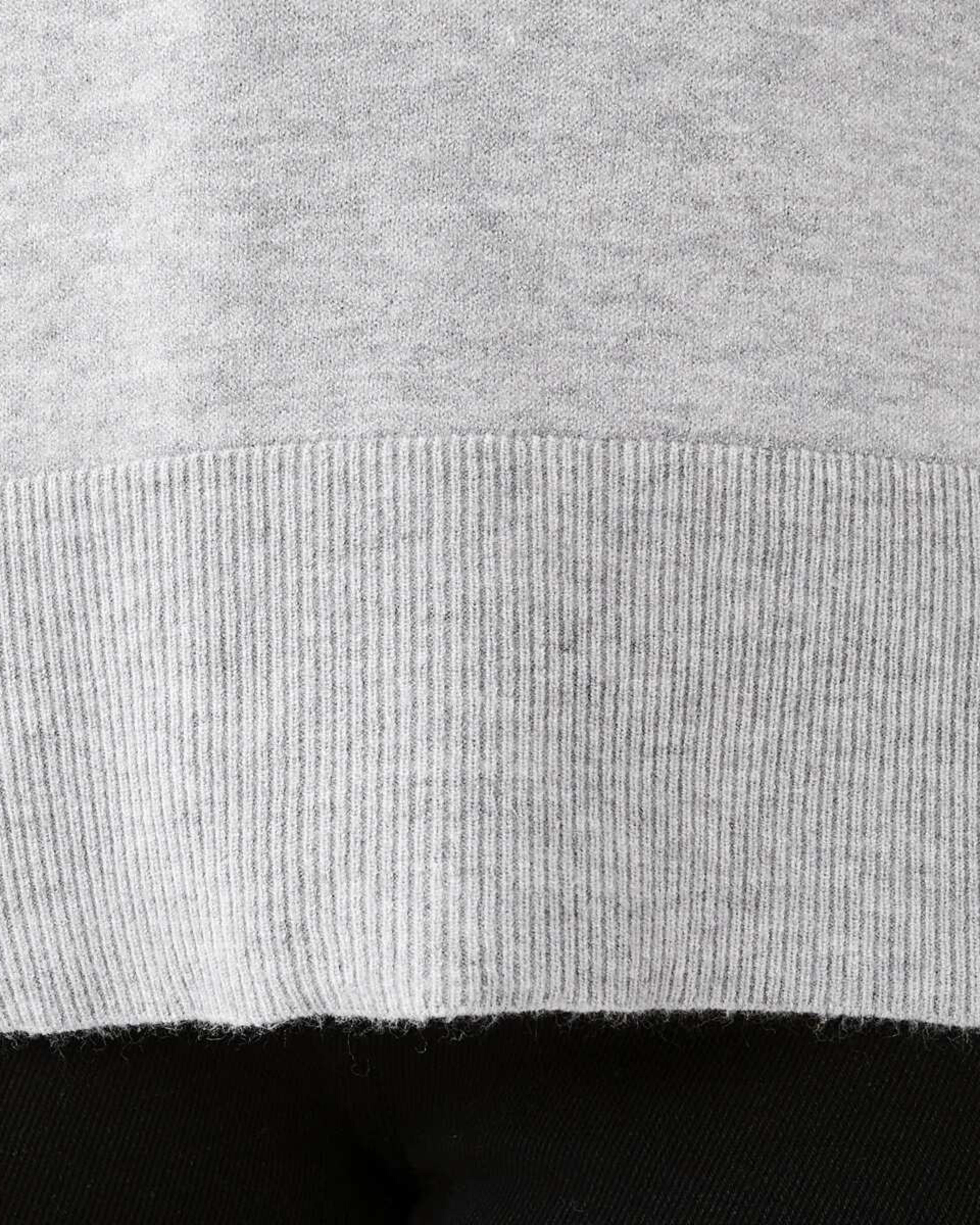 6 Crew Neck Lightweight Jumper Grey Marle, 6 of 7