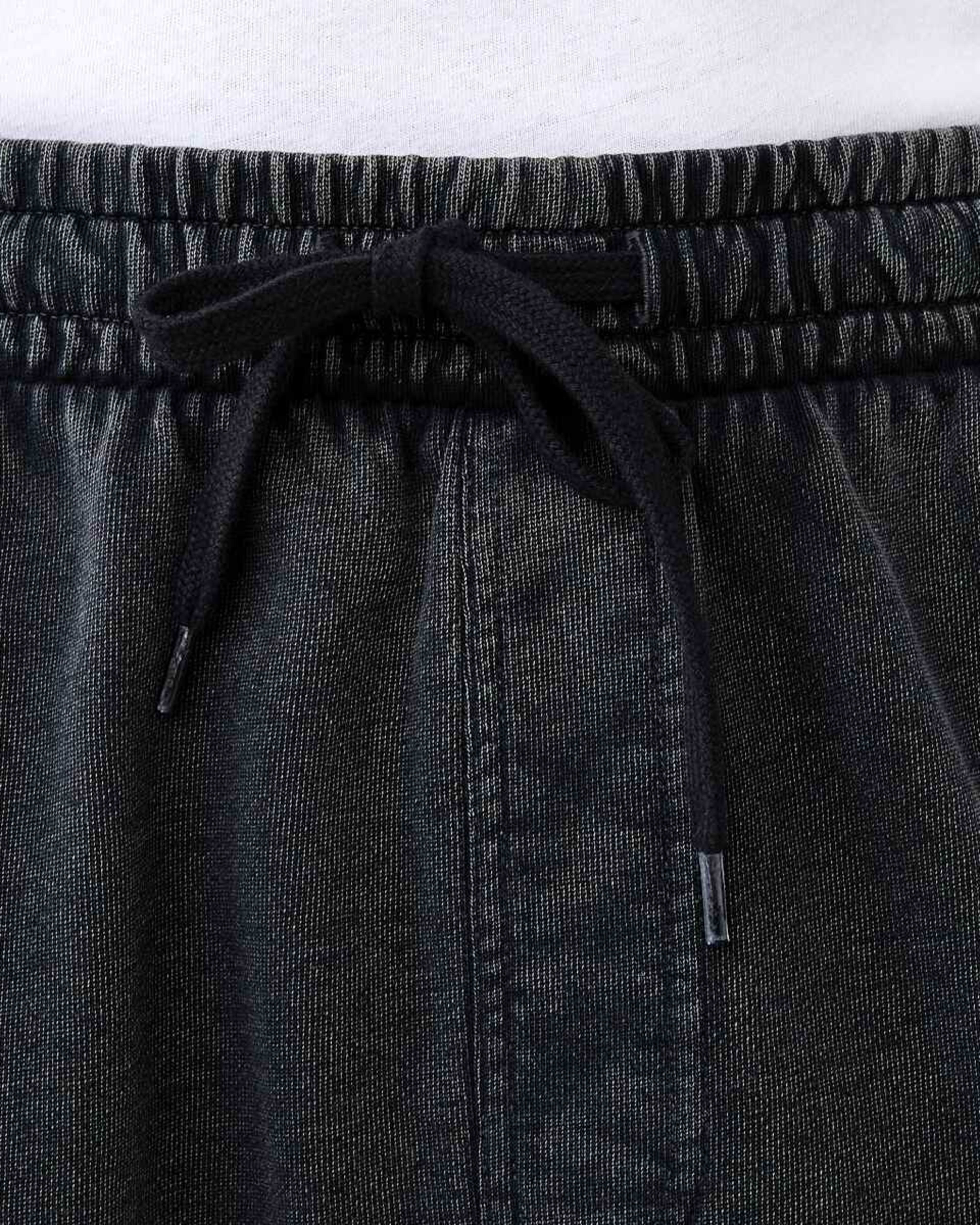4 Terry Knit Shorts Black, 4 of 6