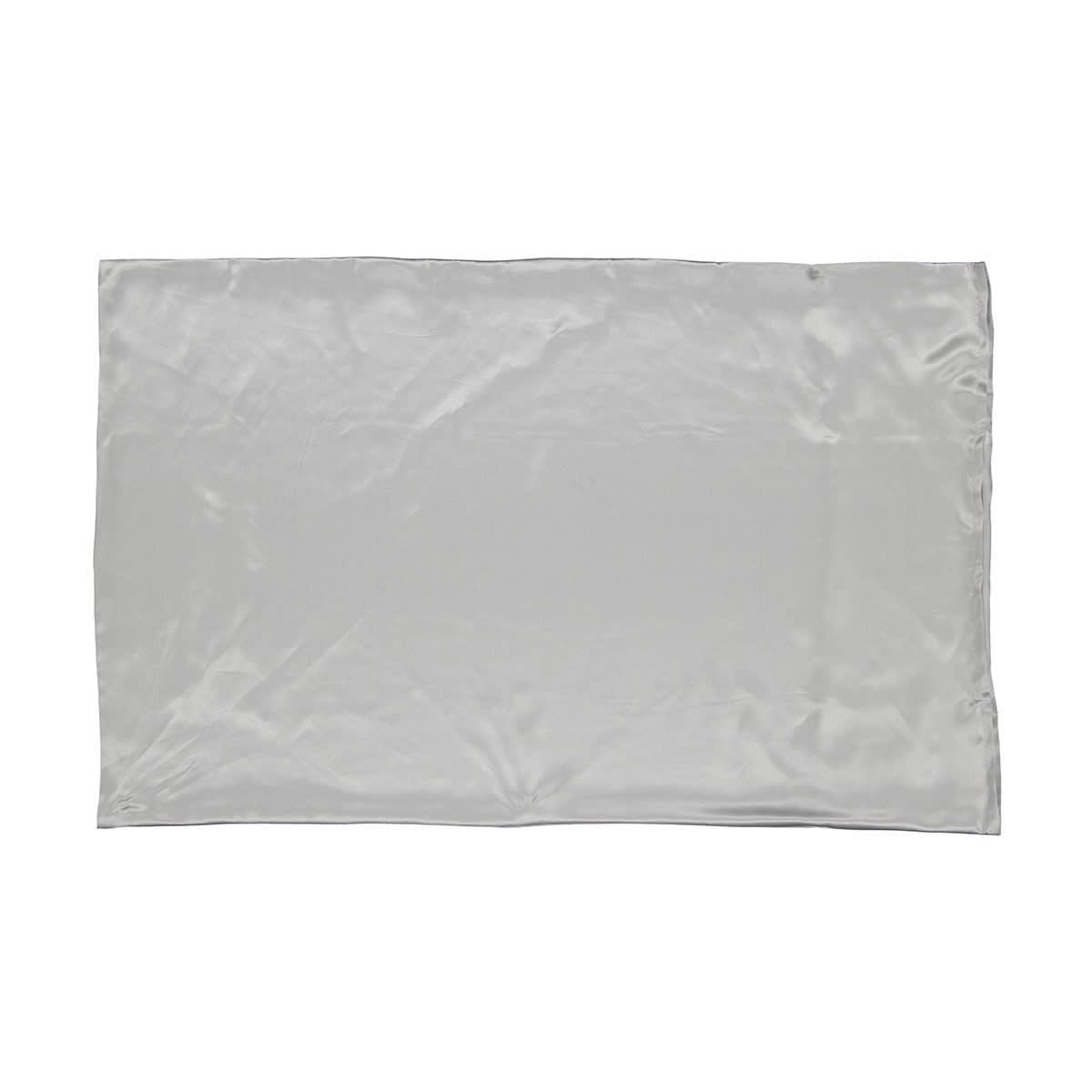 Silk Pillowcase Silver Kmart