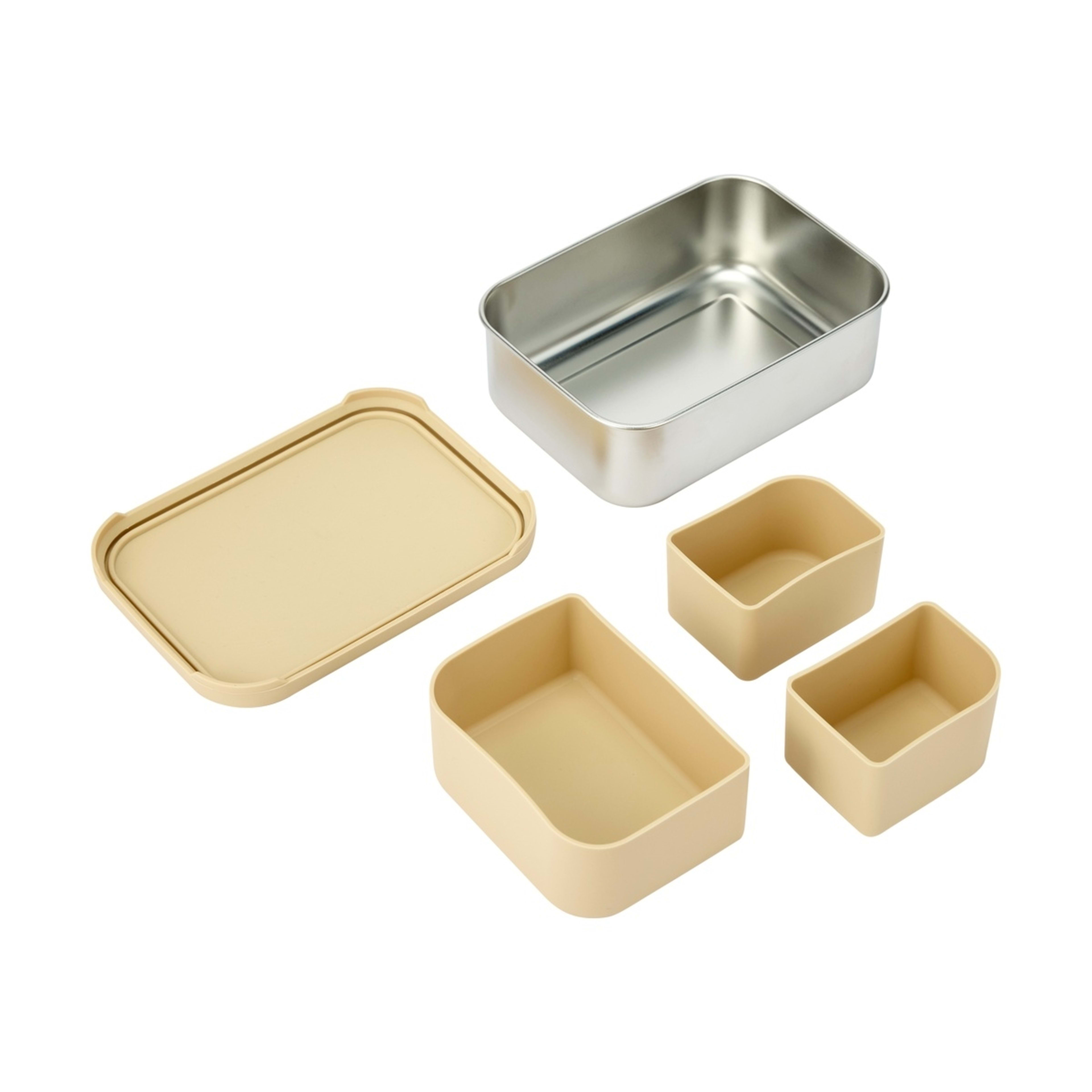 4 Stainless Steel & Silicone Snack Box, 4 of 5