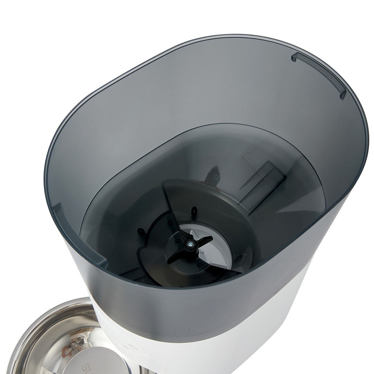 Automated 5L Pet Feeder White and Grey Kmart