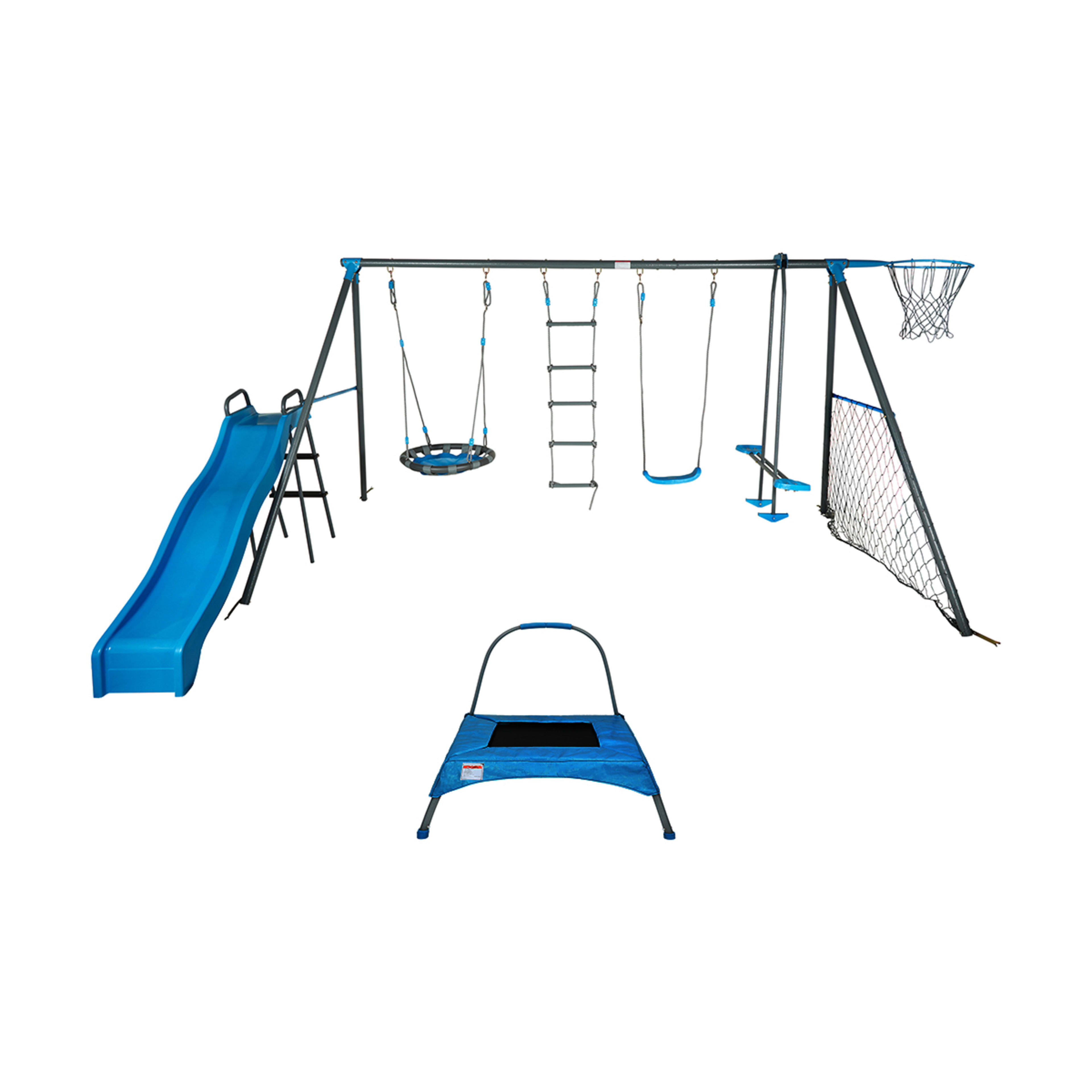8 Station Swing Set Kmart