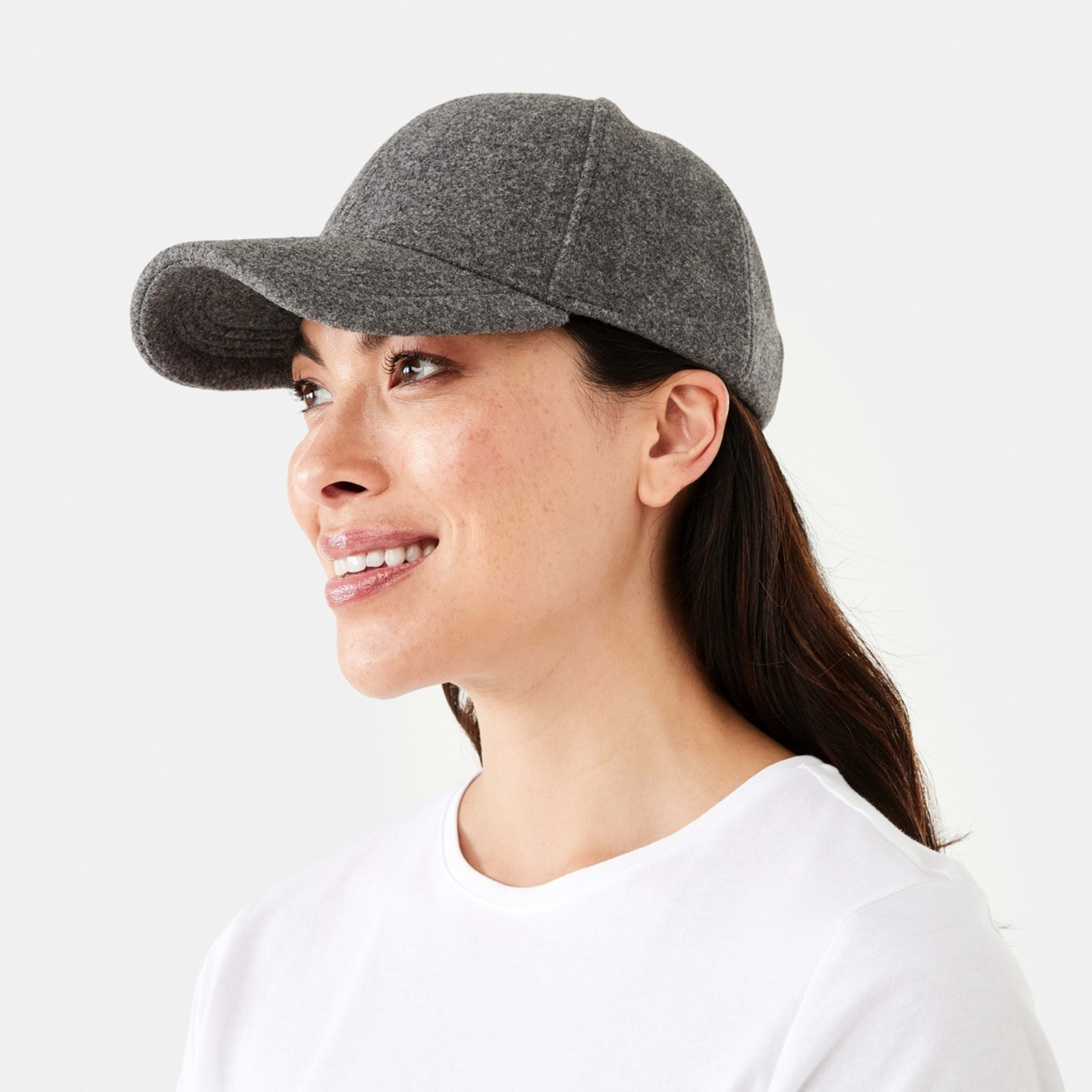 5 Felt Cap Charcoal Marle, 5 of 5