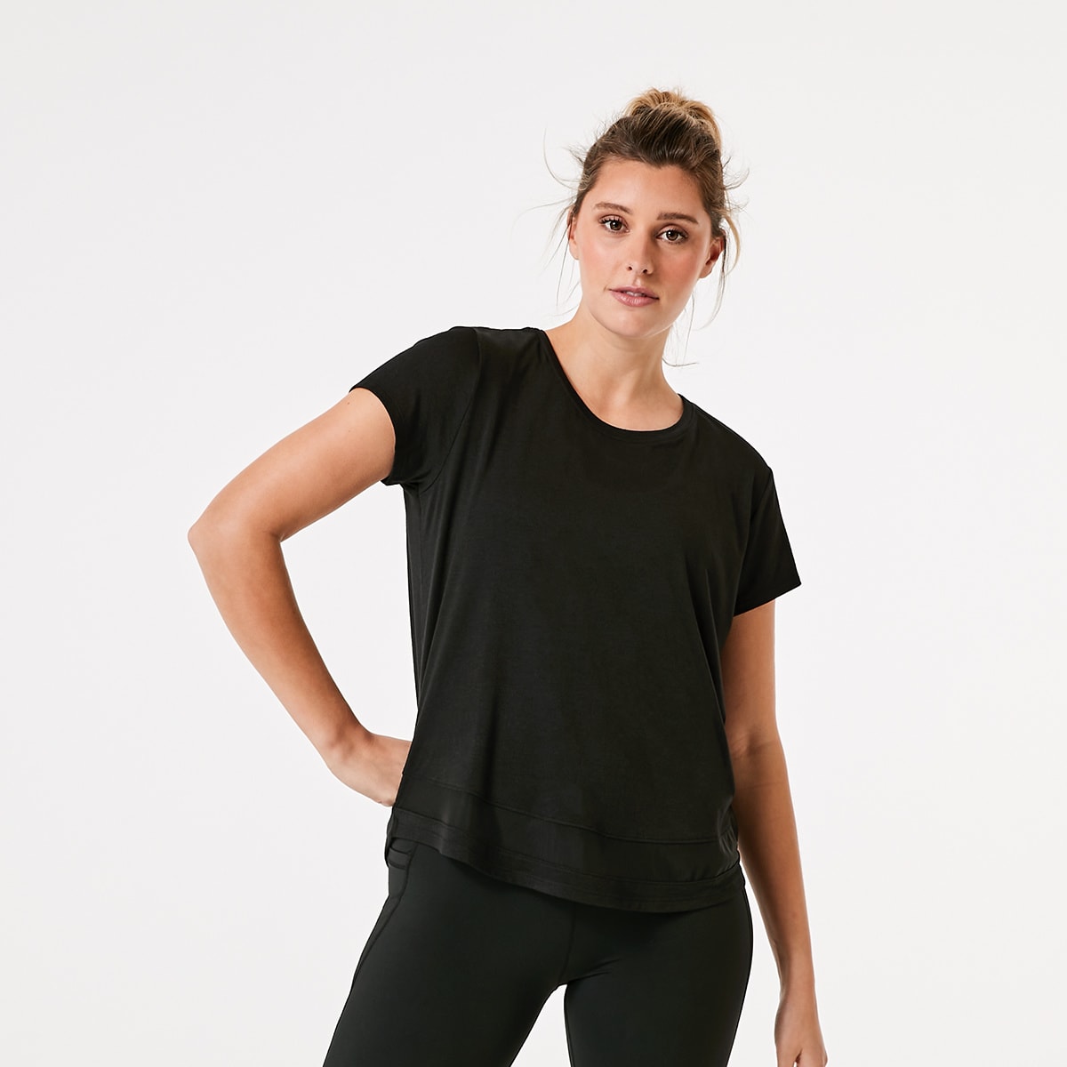 kmart black t shirt womens