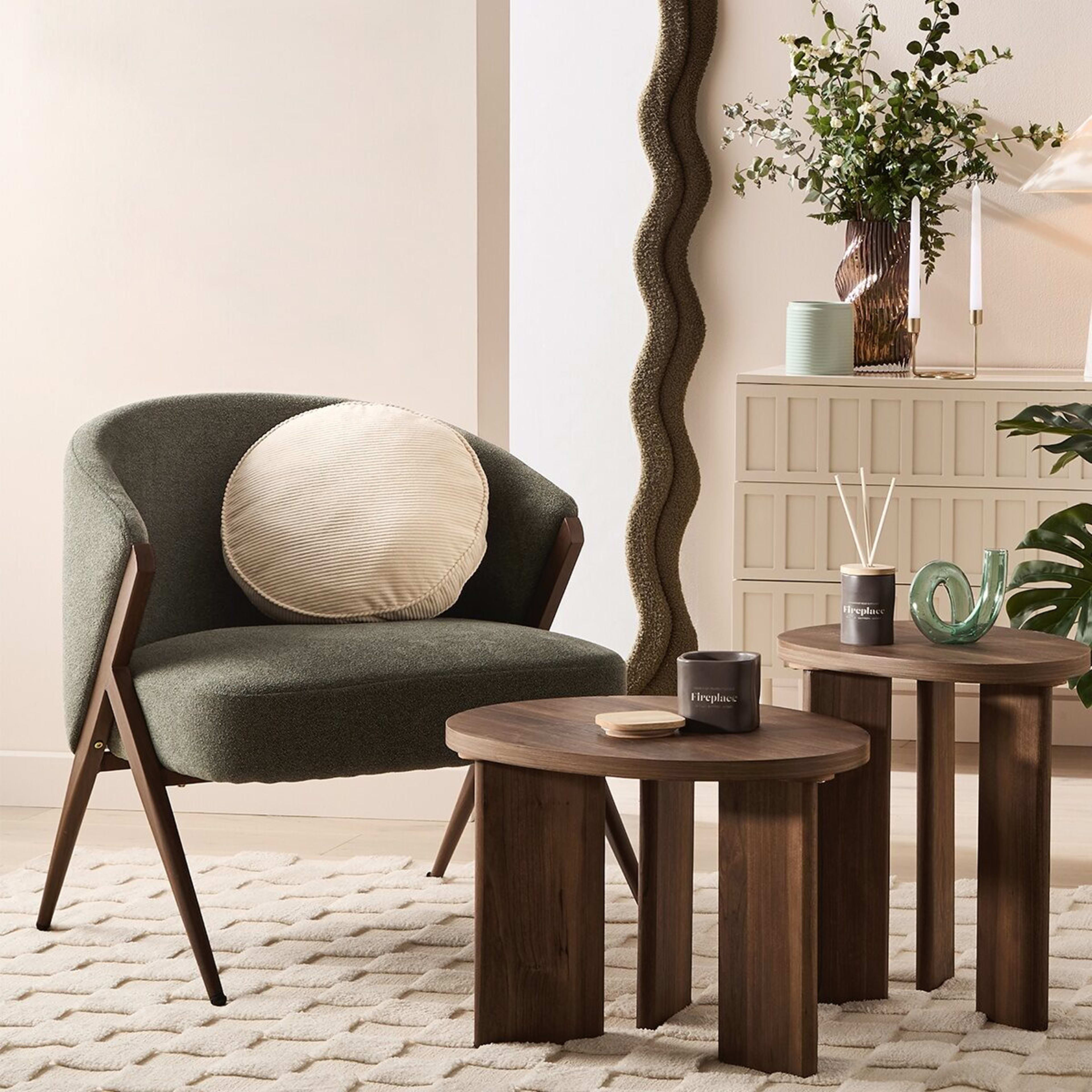 1 Asker Lounge Chair Walnut, 1 of 9