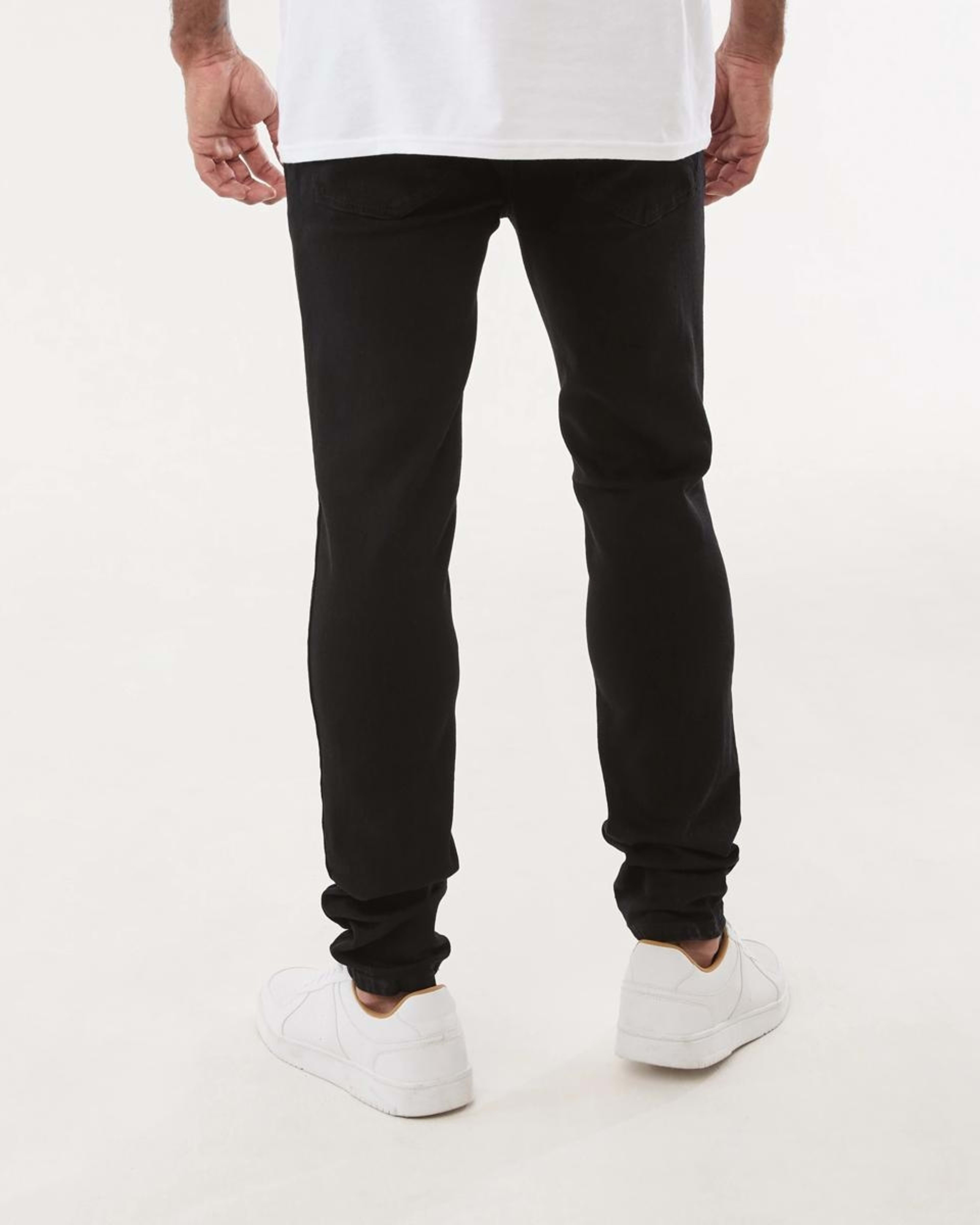 3 Skinny Jeans BLACK WASH, 3 of 5