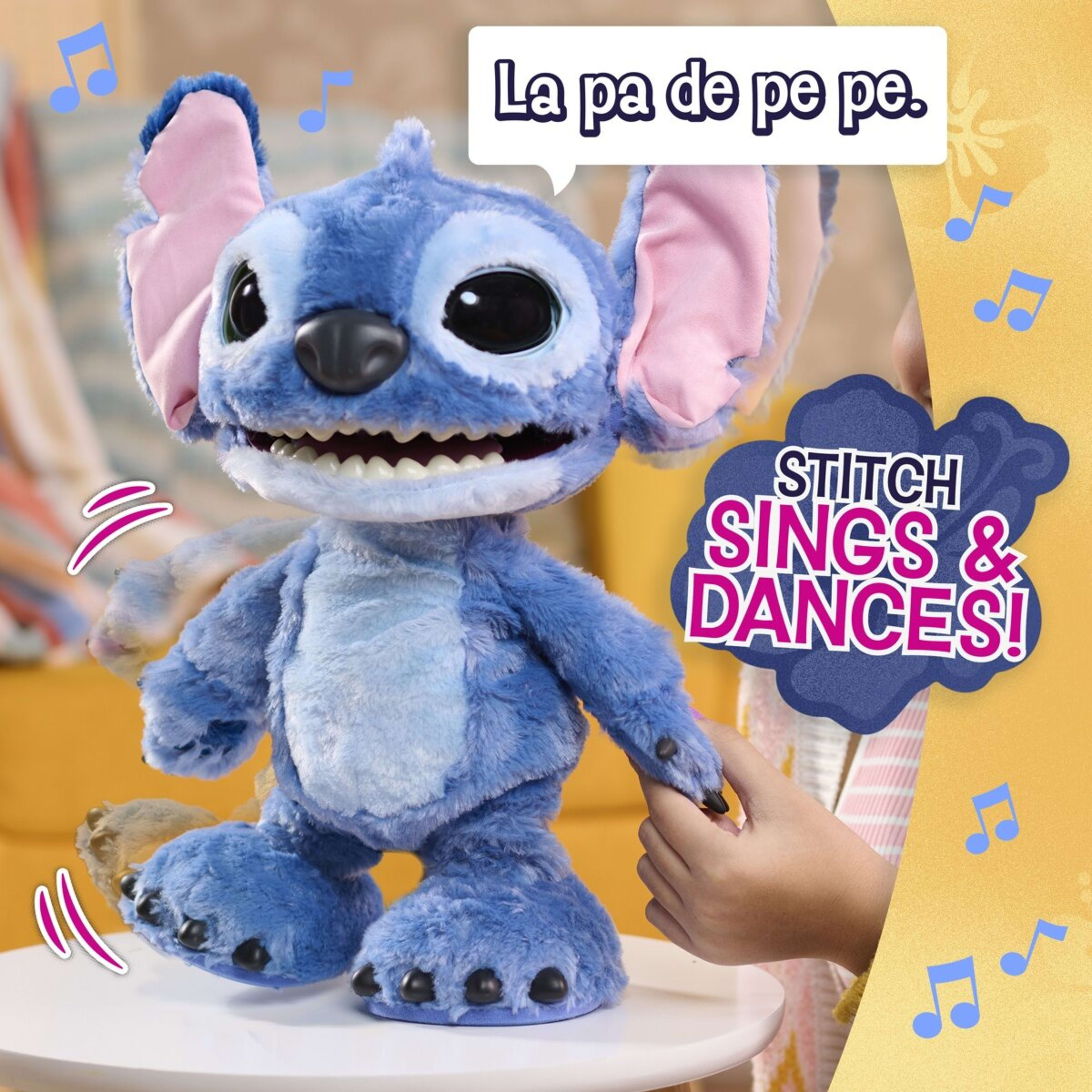 5 43cm Disney Ultimate Stitch Interactive Feature Plush Toy, 5 of 7