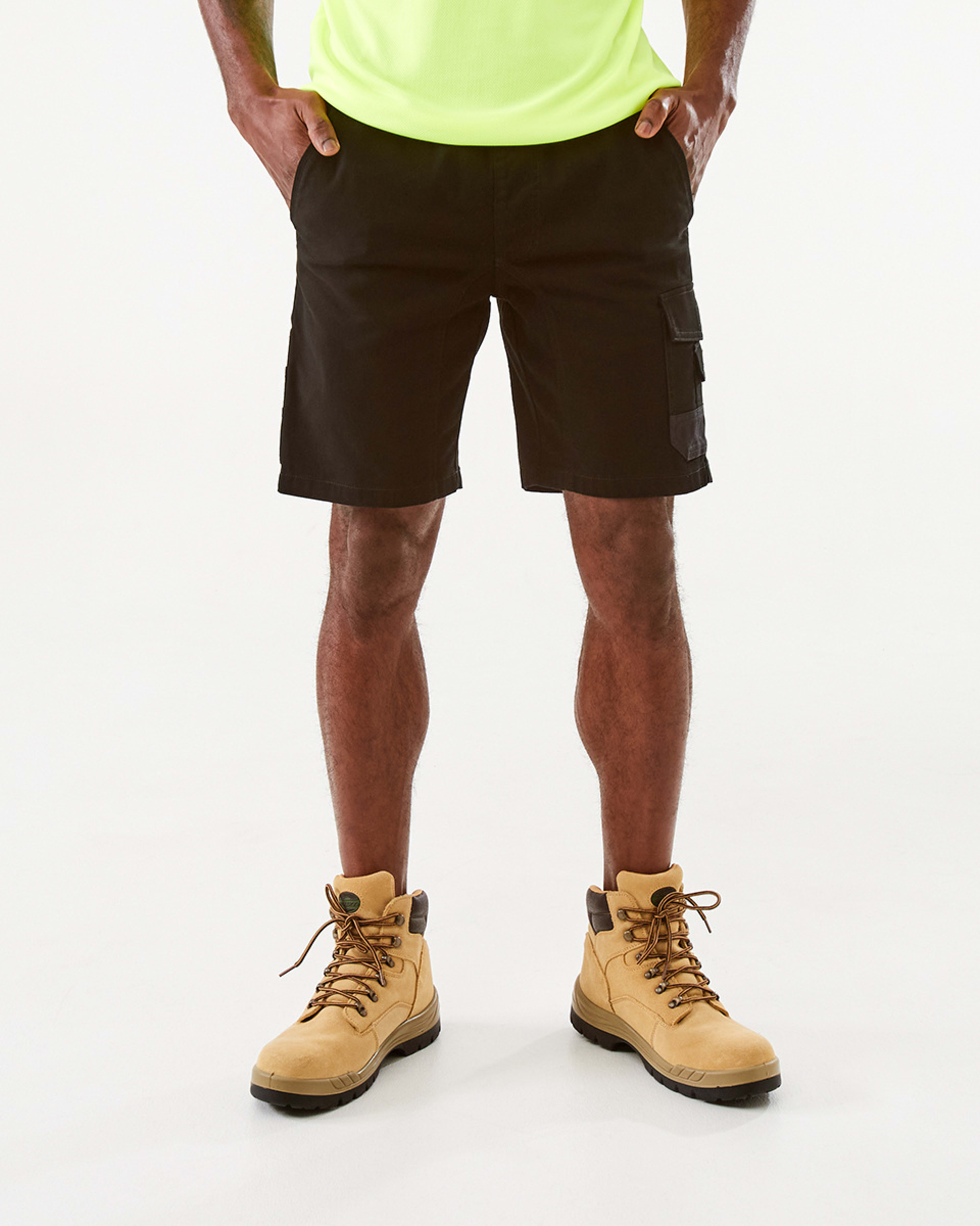 7 Jogger Work Shorts BLACK, 7 of 7