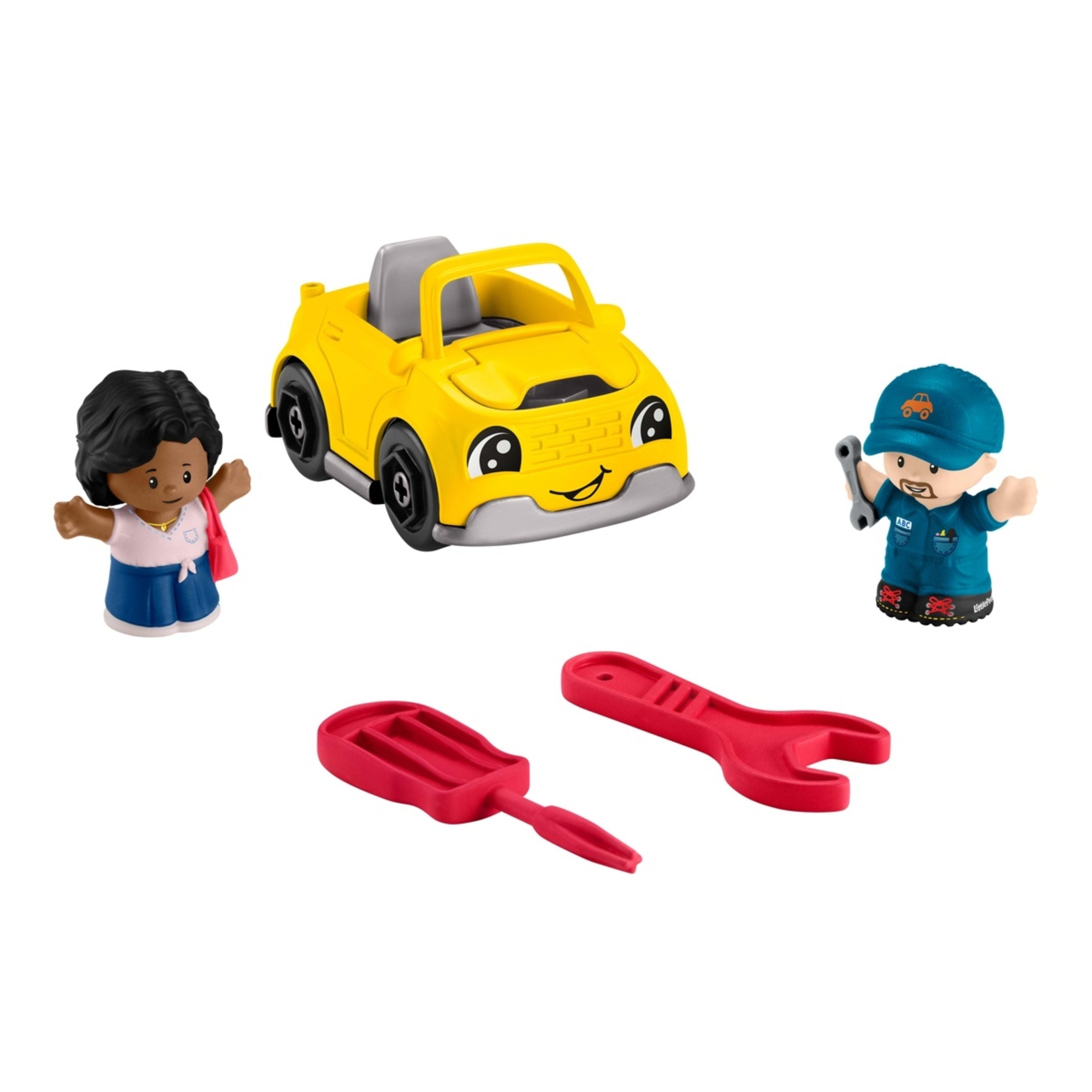 4 Fisher-Price Little People Light-Up Learning Garage, 4 of 5